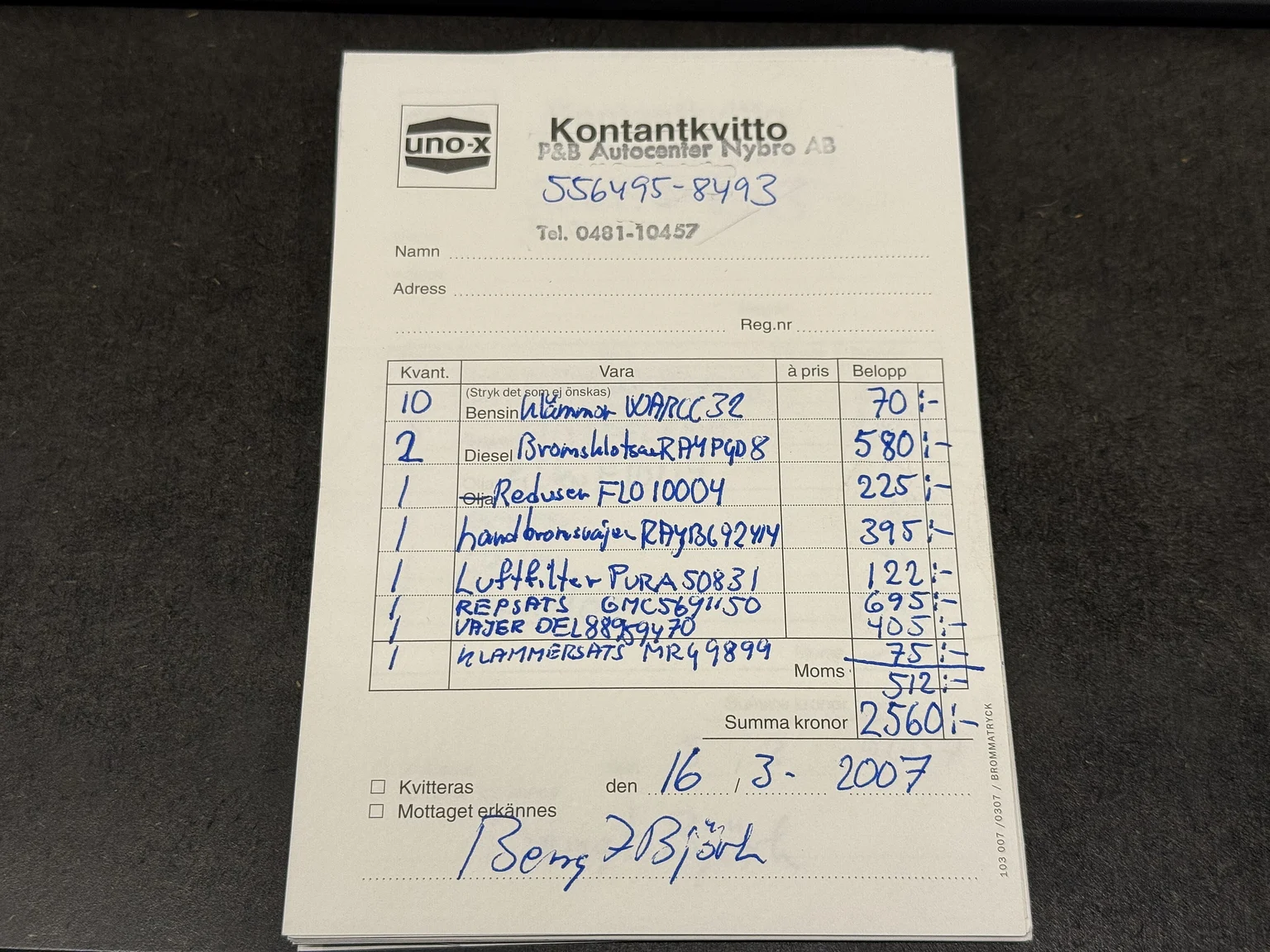 Dokumentation för 1974 Chevrolet Corvette Stingray (35)