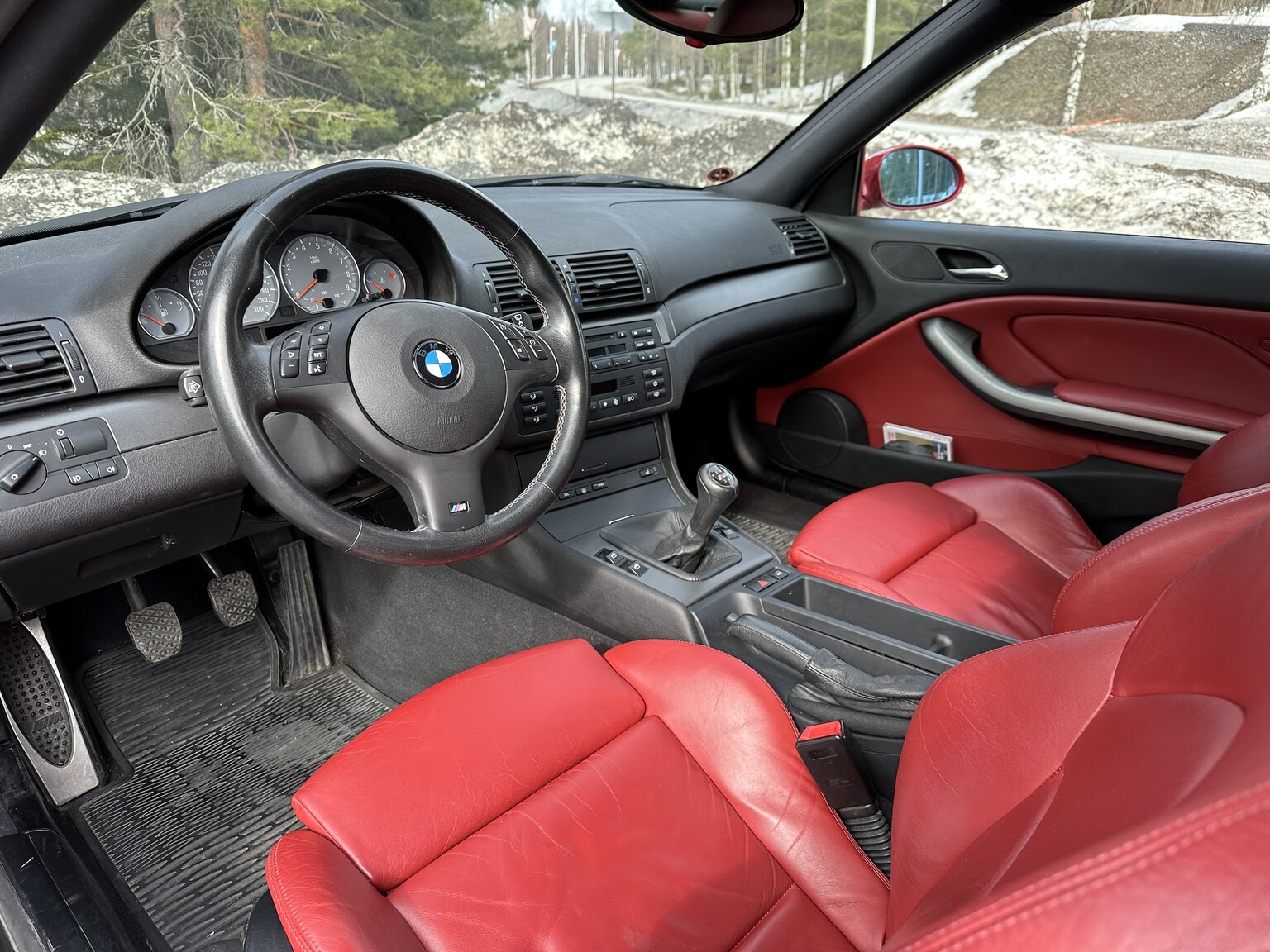 Interiörbild 2002 BMW M3 Coupé (1)