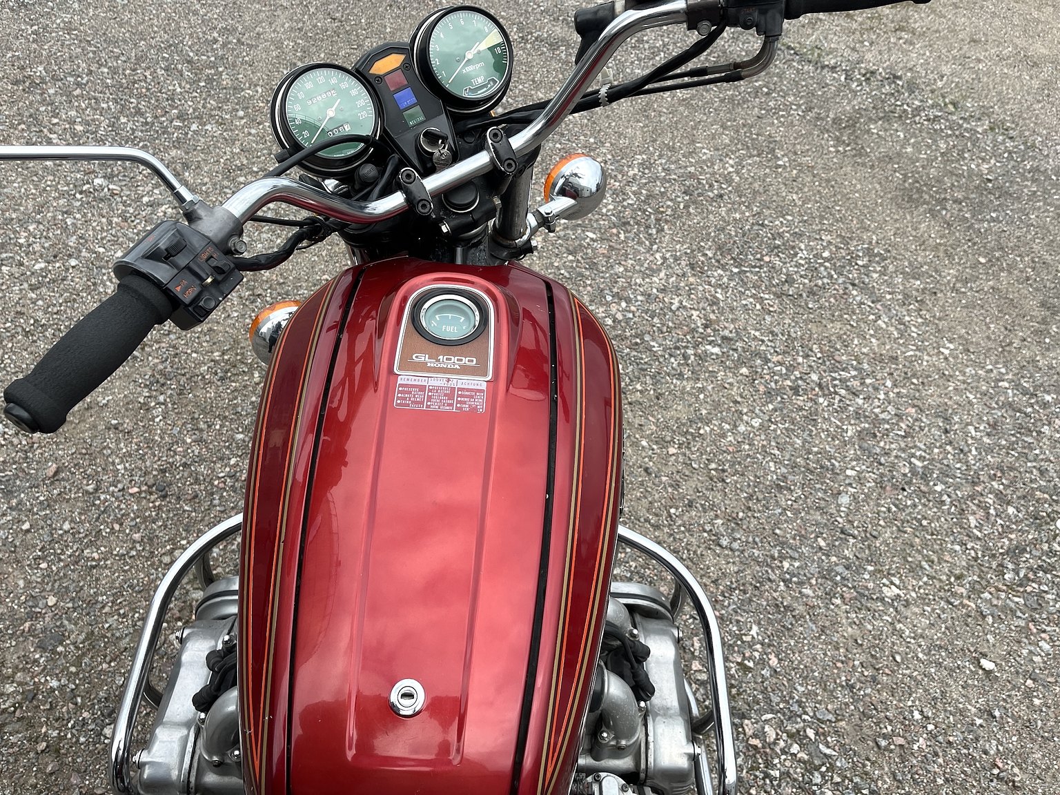 Exteriörbild på 1976 Honda Gold Wing GL 1000 - NO RESERVE