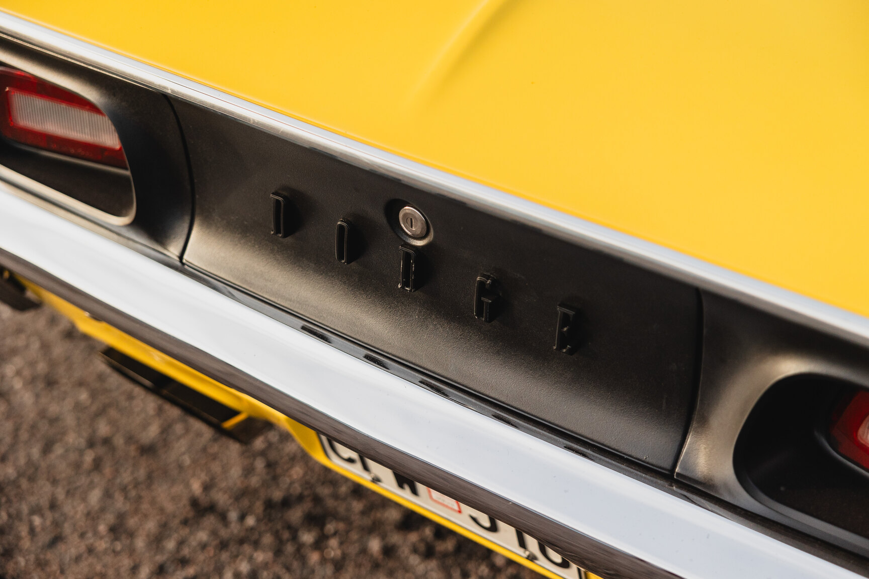 Exteriörbild på 1972 Dodge Challenger