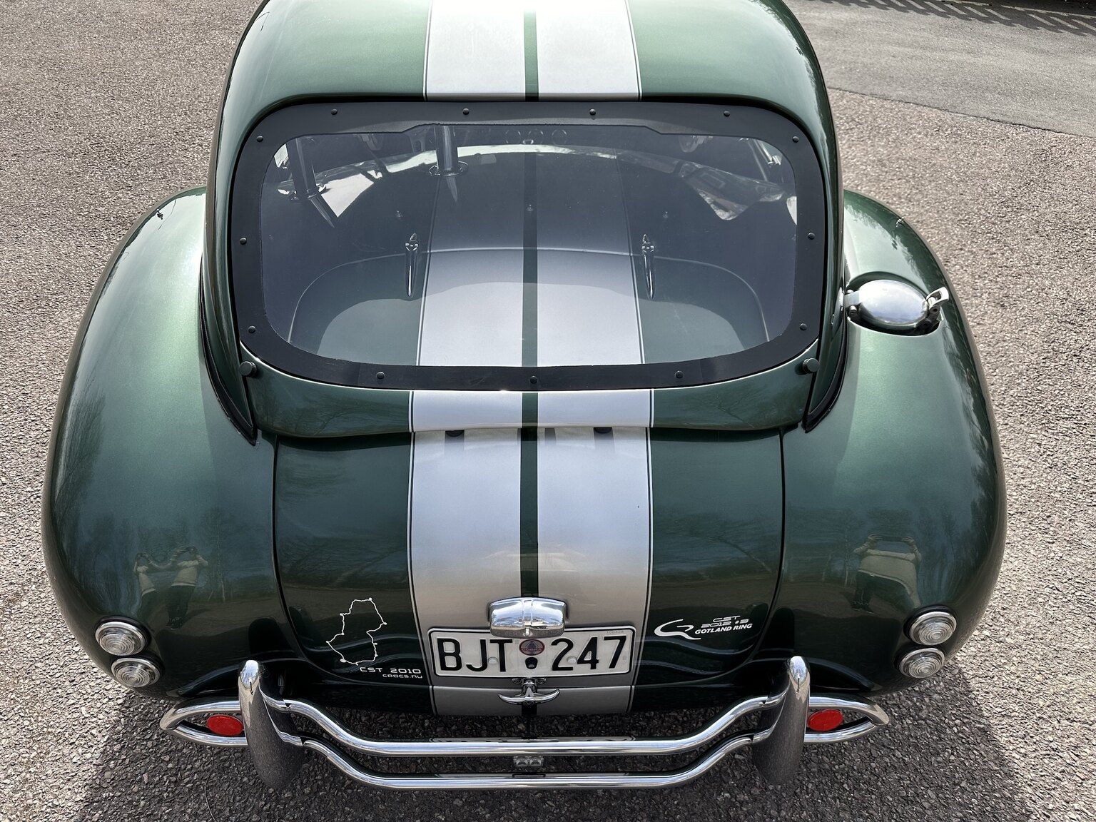 Exteriörbild på 2008 AC Cobra replica
