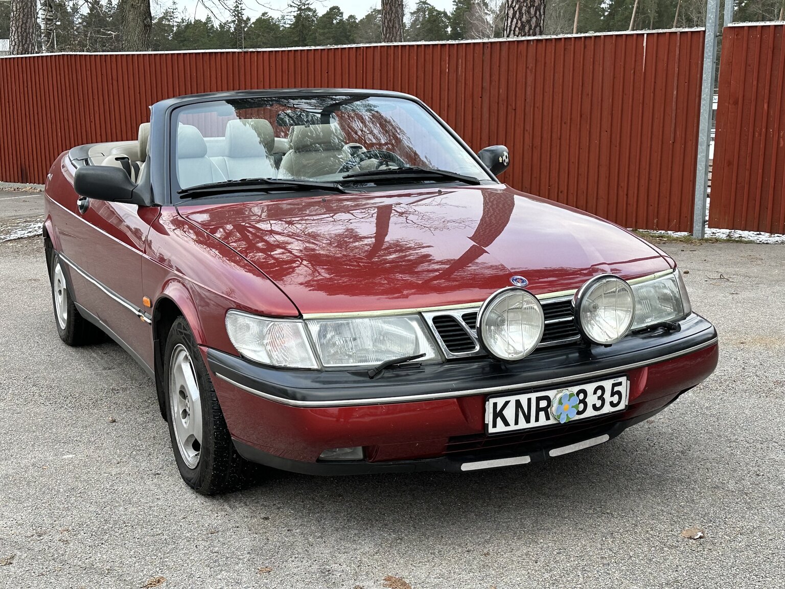 Aussenfoto 1997 Saab 900 Cabriolet - En ägare