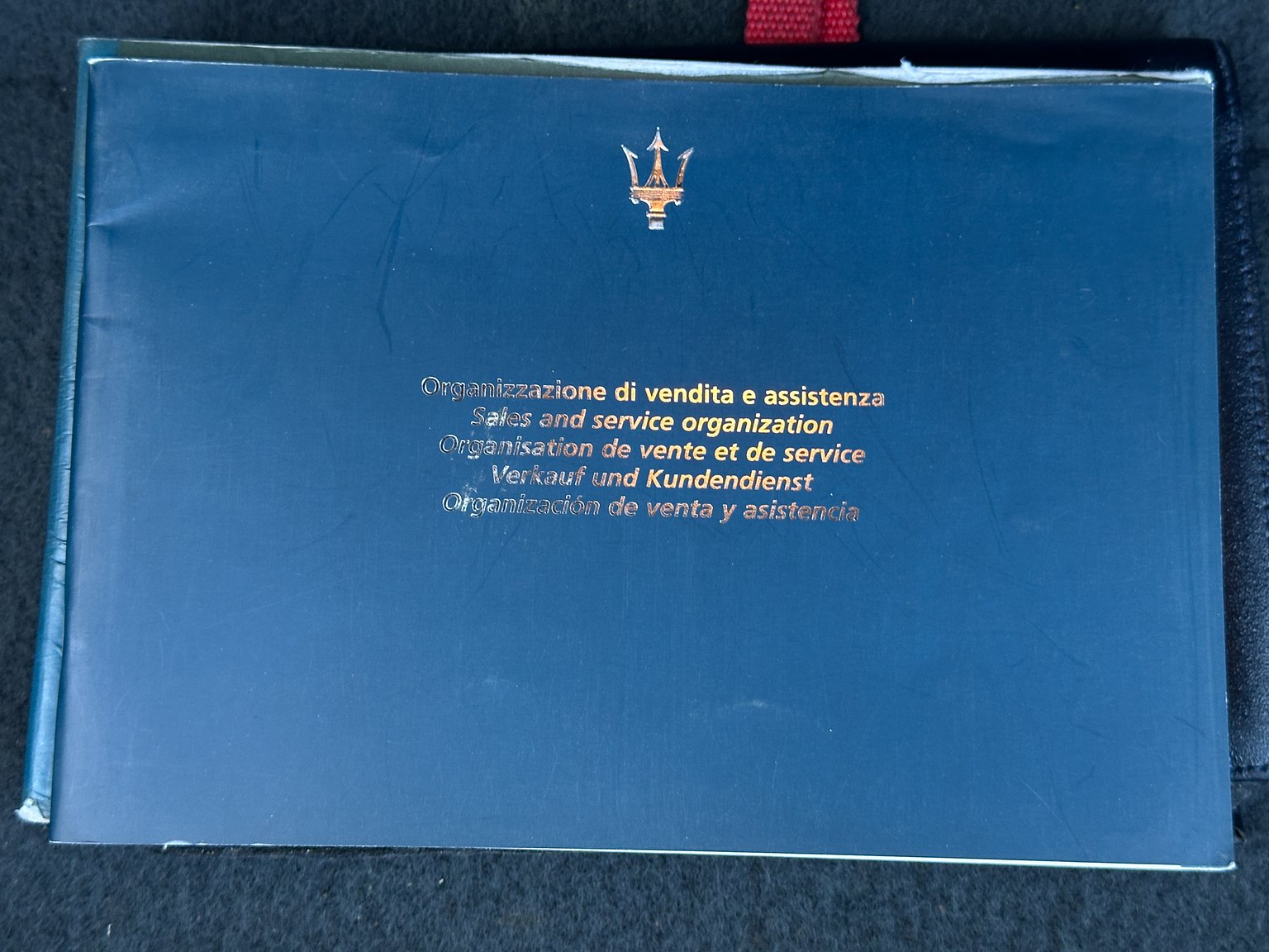 Documentation for 2000 Maserati 3200 GT
