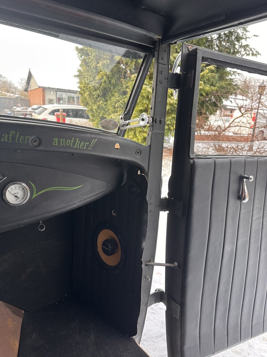 Interior image of 1929 Ford A "HotRod"