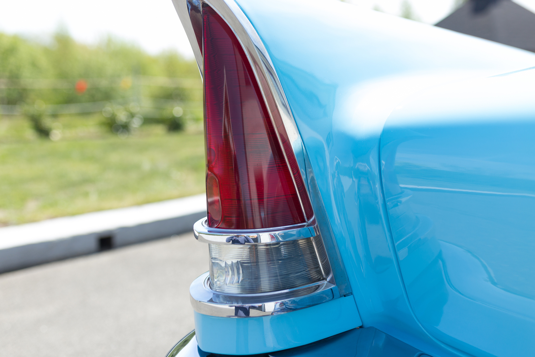 Exteriörbild på 1957 Chrysler New Yorker