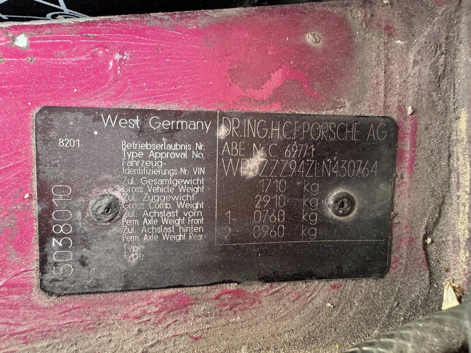Image of 1990 Porsche 944 S2 Convertible mechanics