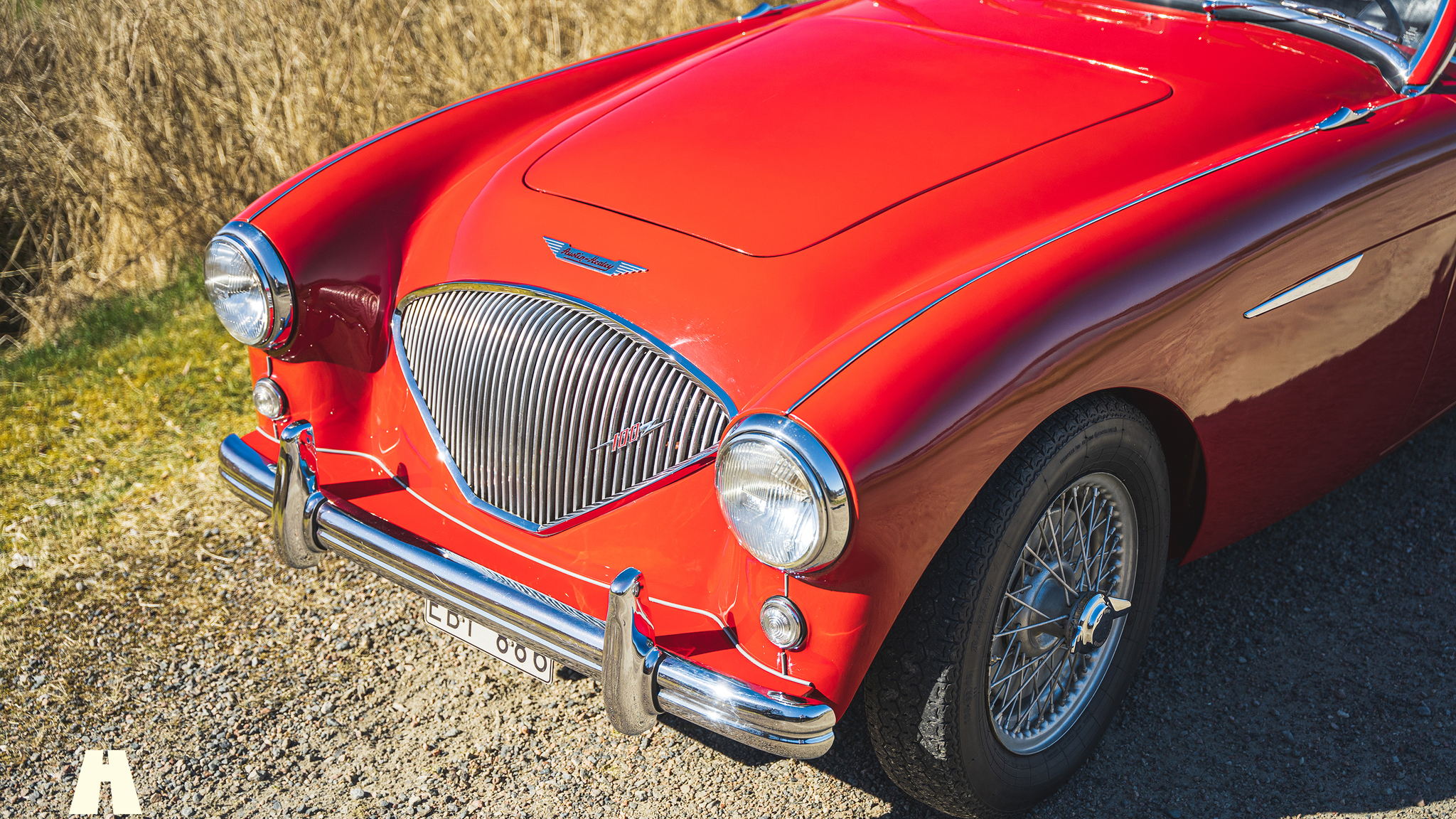 Exteriörbild på 1954 Austin Healey 100 BN1 (22)