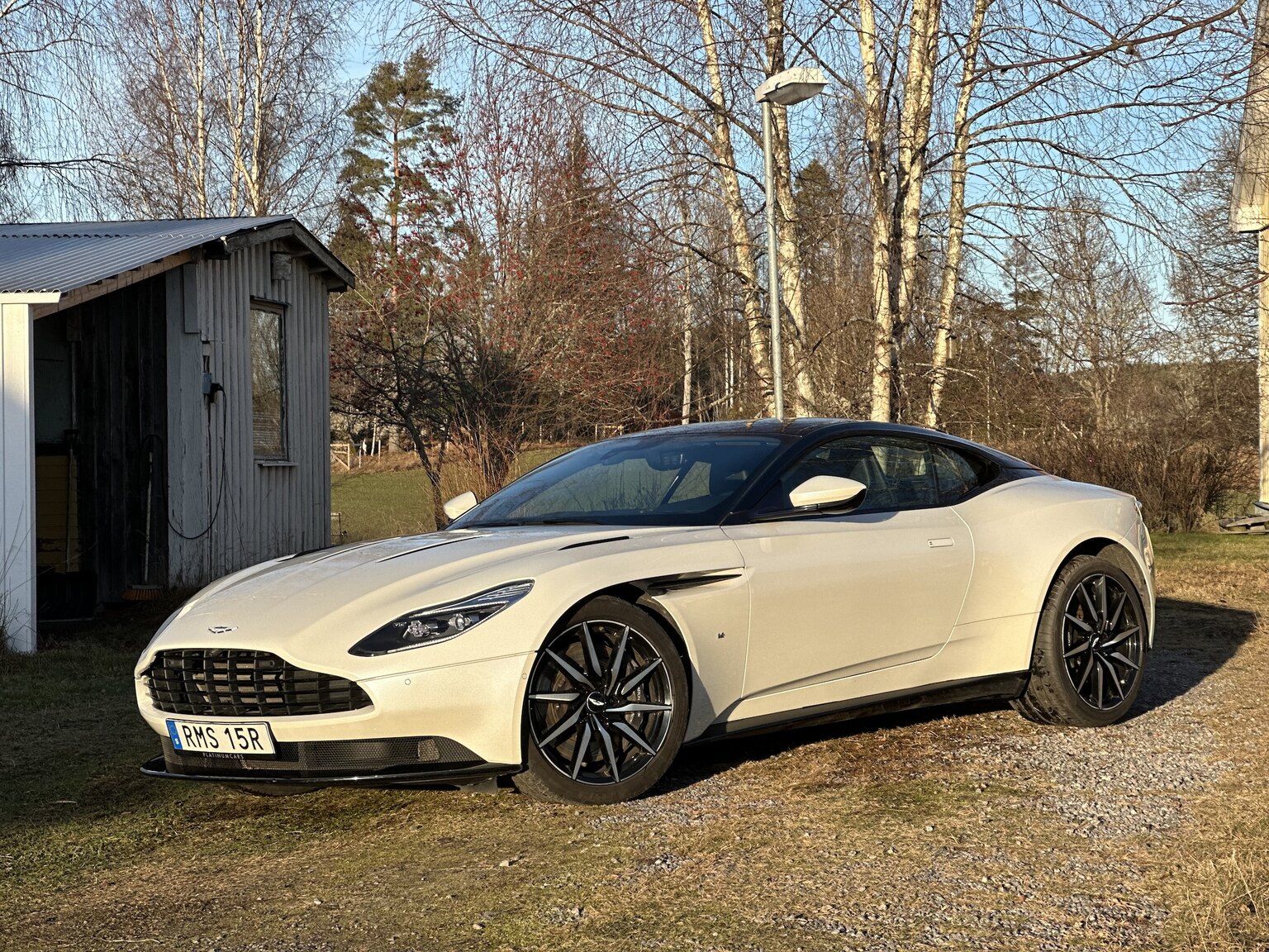 Exterior image of 2018 Aston Martin DB11
