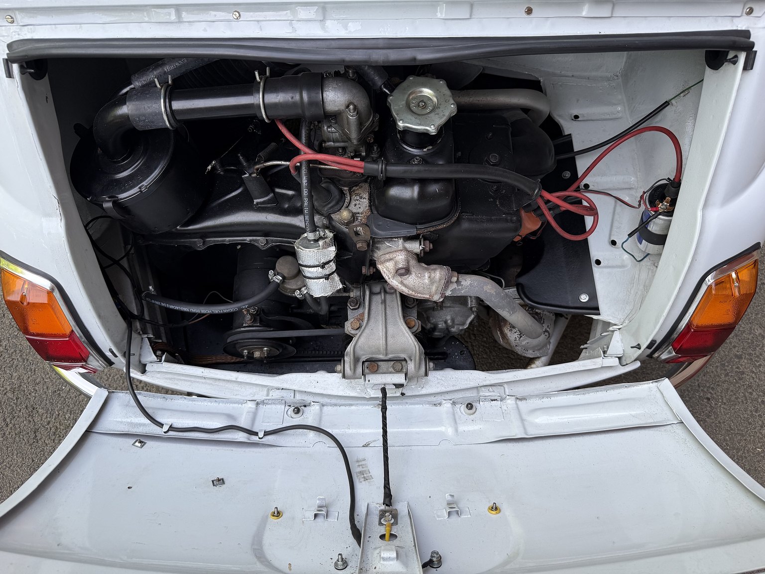 Image of 1965 Fiat 500F mechanics