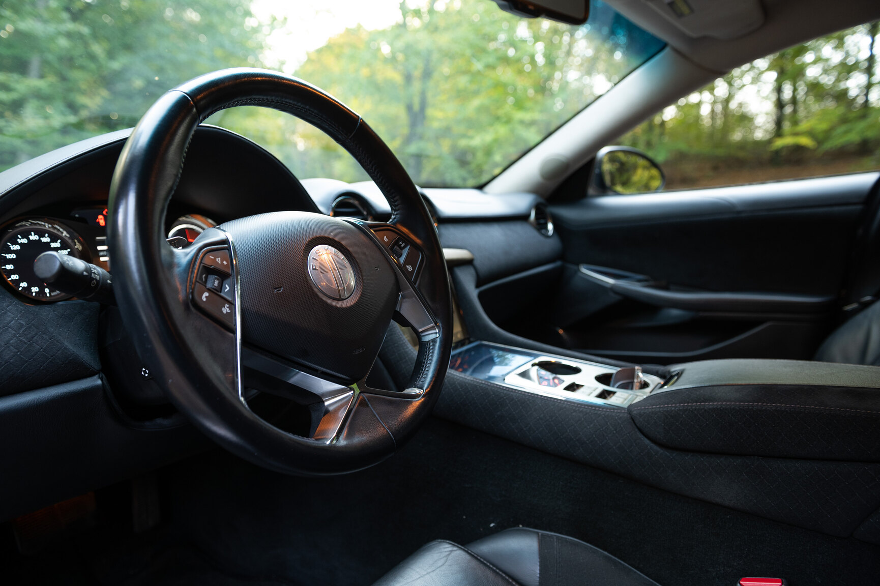 Interiörbild 2013 Fisker Karma ES