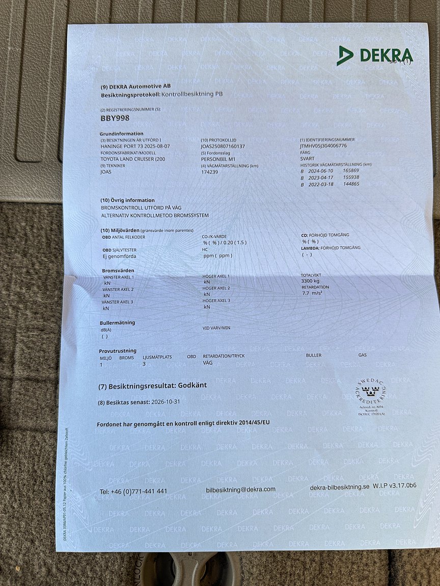 Documentation for 2008 Toyota Land Cruiser 4.5 4WD V8