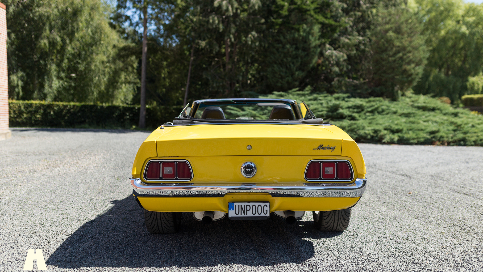 Exterior image of 1971 Ford Mustang 429 Cabriolet (6)
