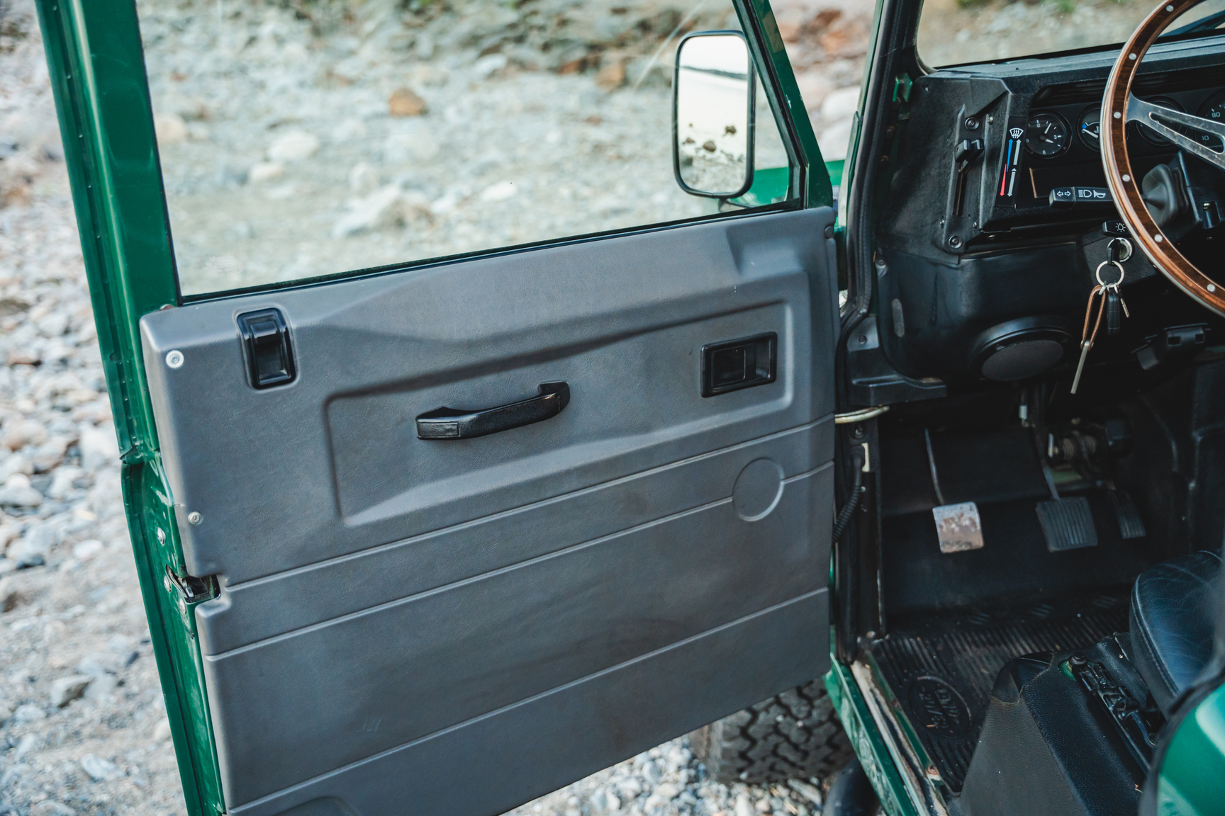 Interiörbild 2003 Land Rover Defender TD5 90 Pickup (16)