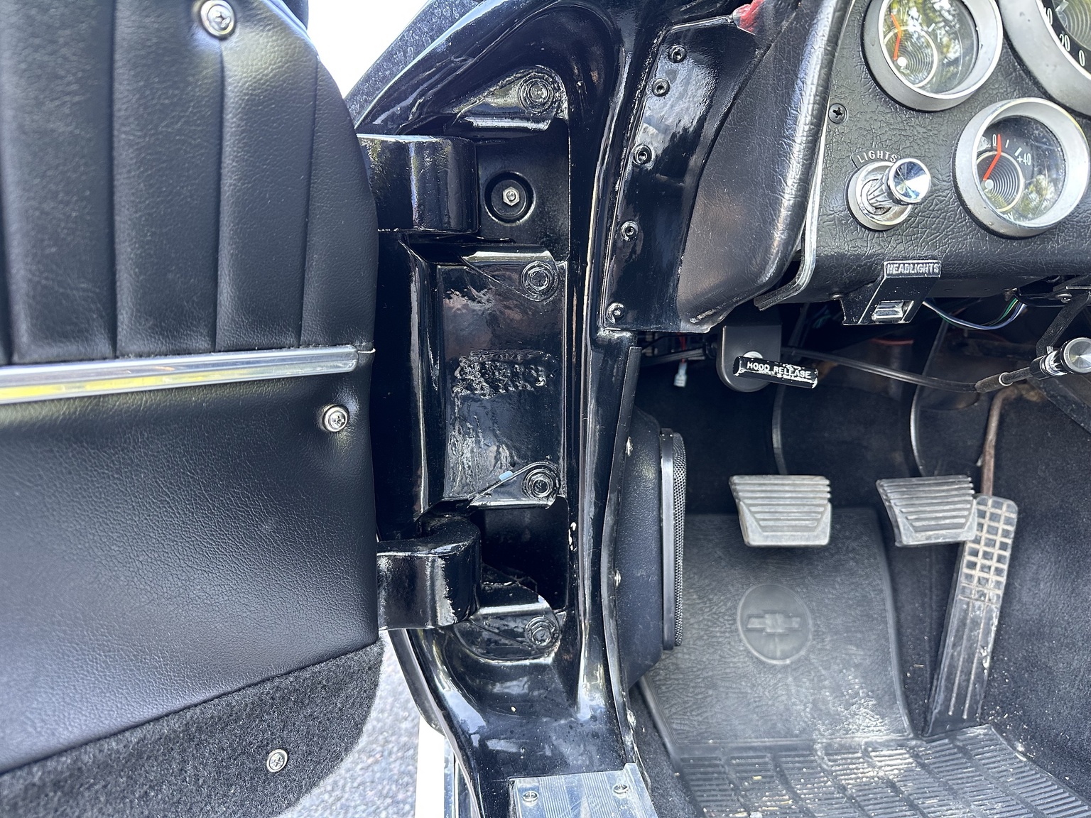 Interiörbild 1964 Corvette C2 Stingray Cabriolet (4)