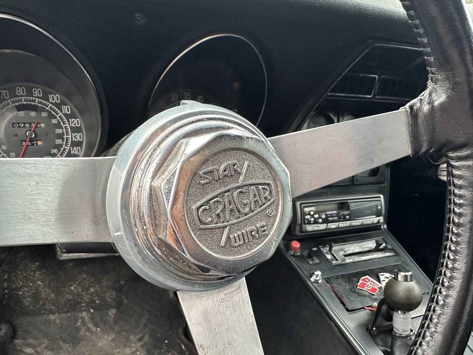 Interiörbild 1977 Chevrolet Corvette