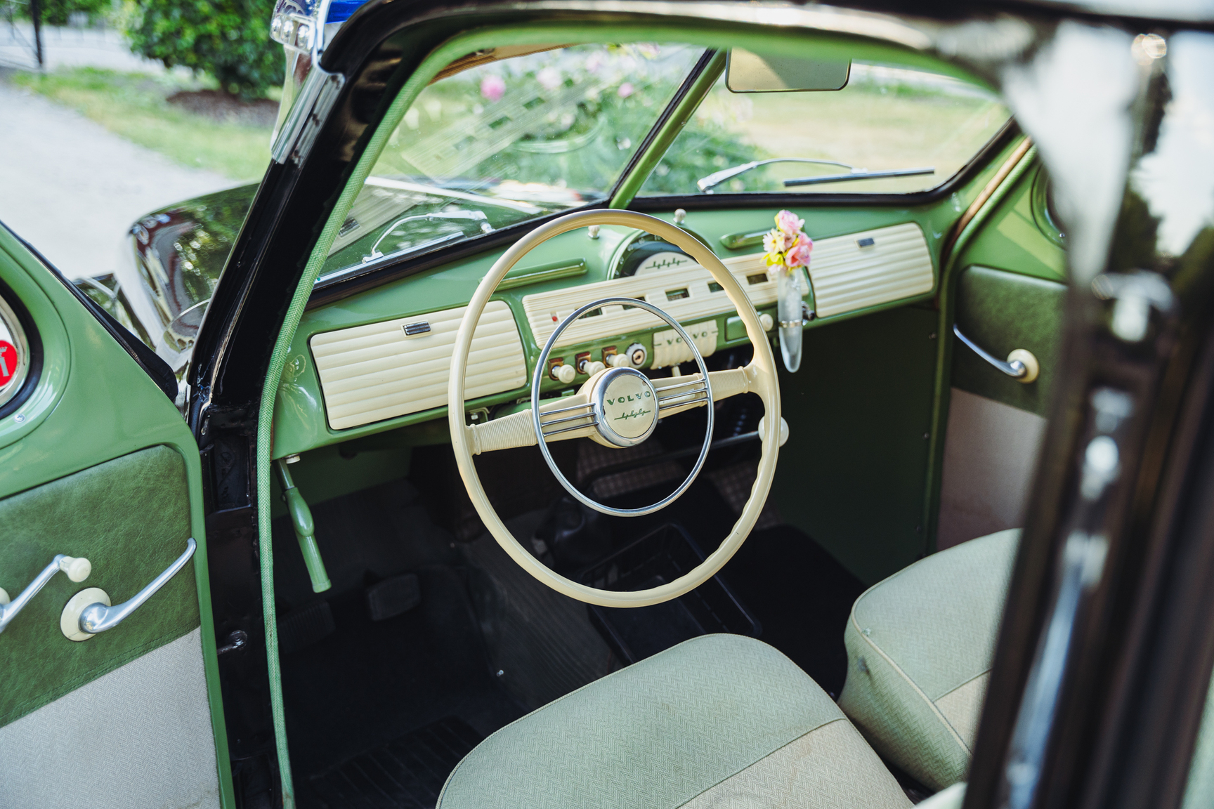 Interiörbild 1947 Volvo PV 444 1947