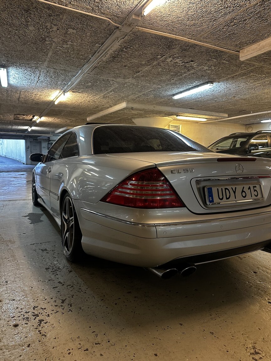 Exterior image of 2004 Mercedes-Benz CL 55 AMG