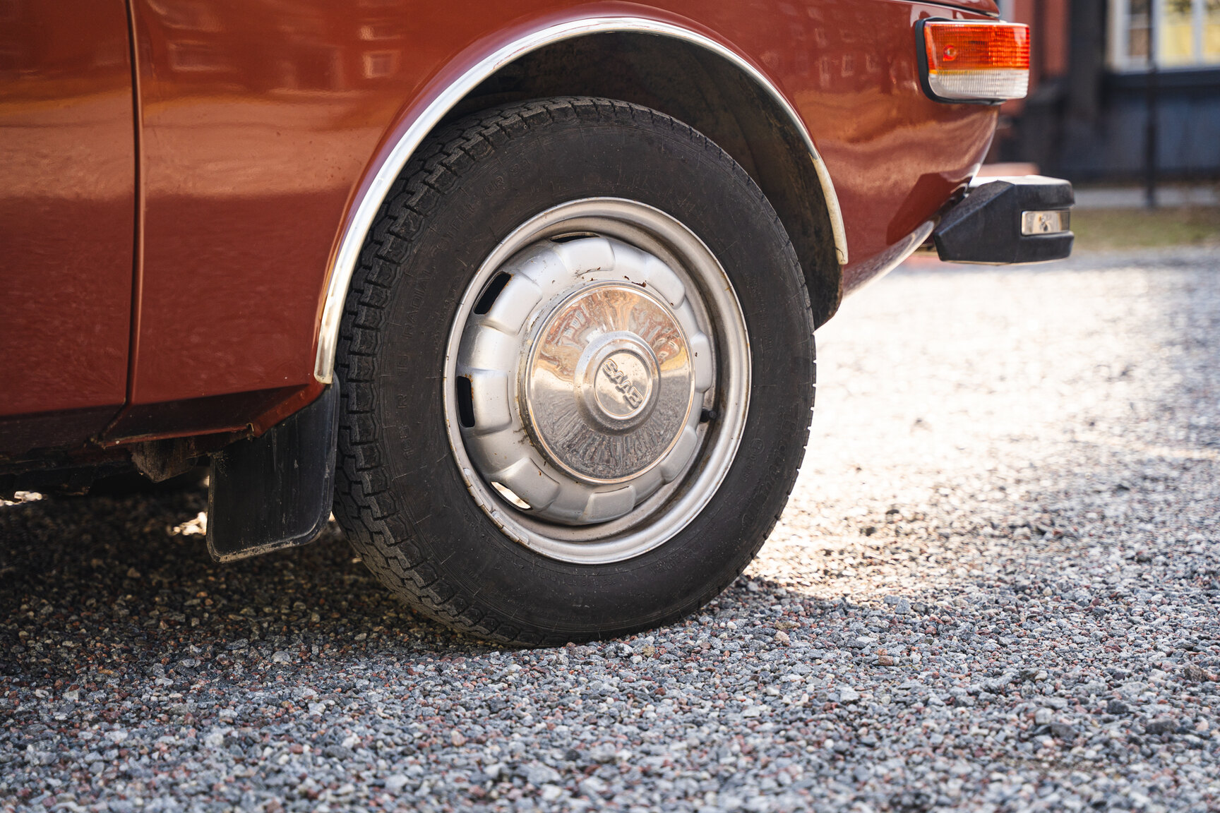 Exteriörbild på 1974 SAAB 99 