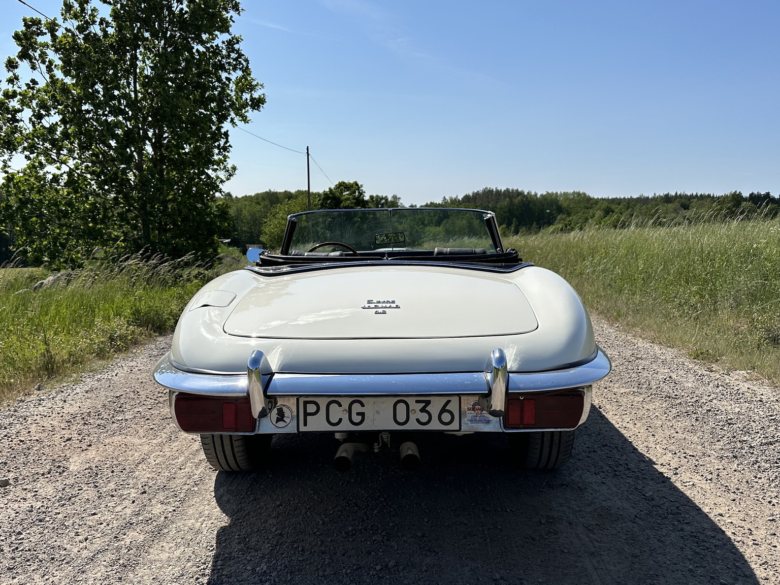 Exteriörbild på 1969 Jaguar E-Type