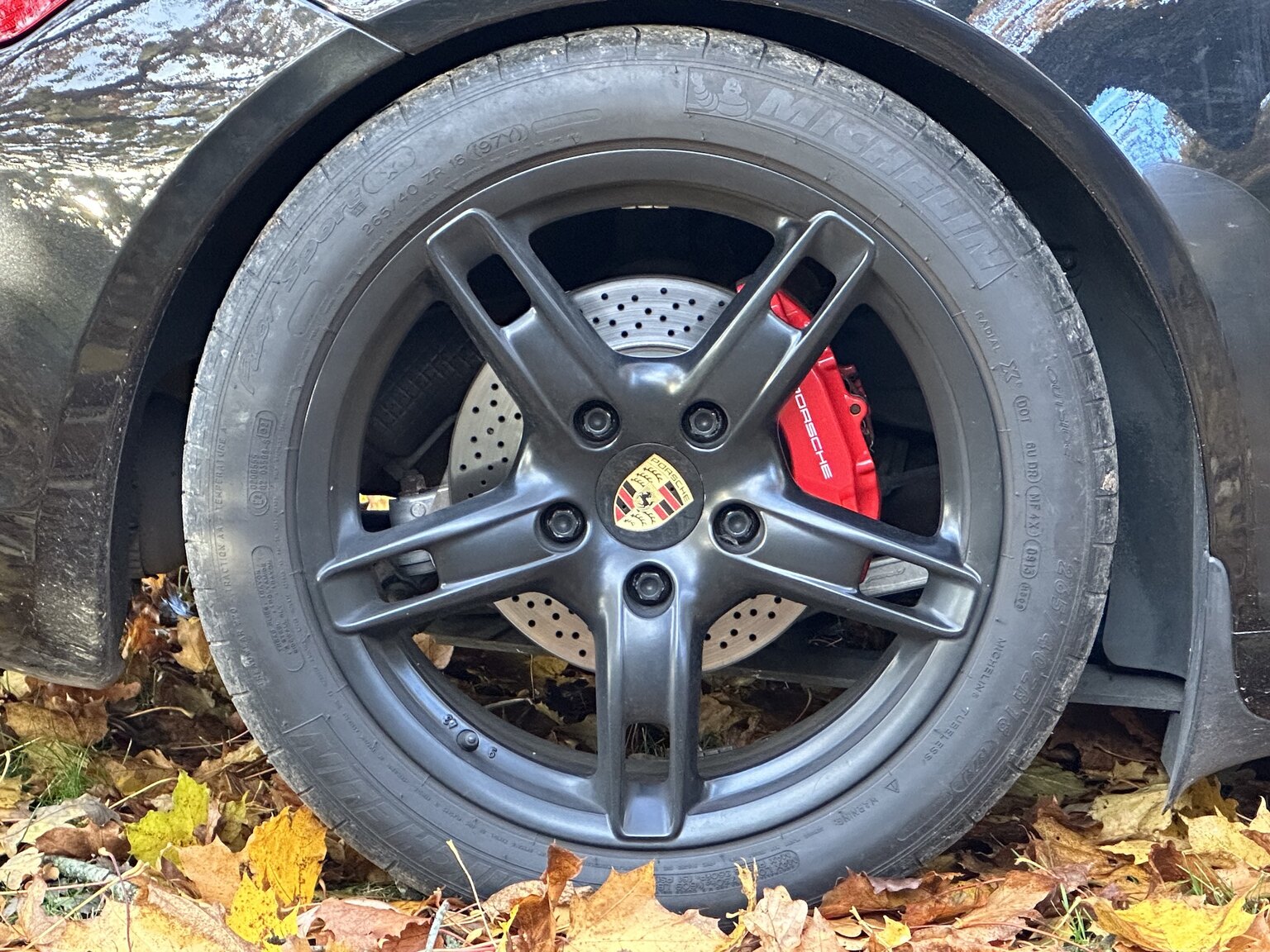 Exteriörbild på 2005 Porsche Boxster S