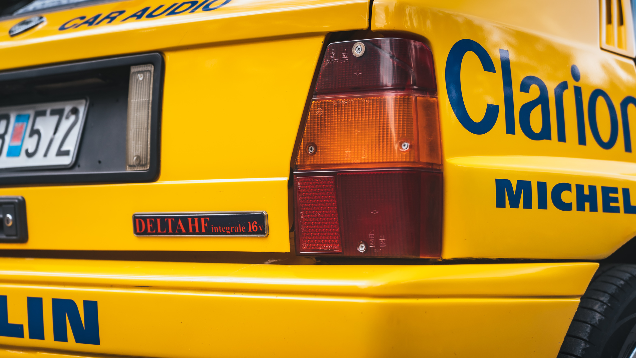 Exterior image of 1990 Lancia Delta Integrale 16V Per Eklund Replica
