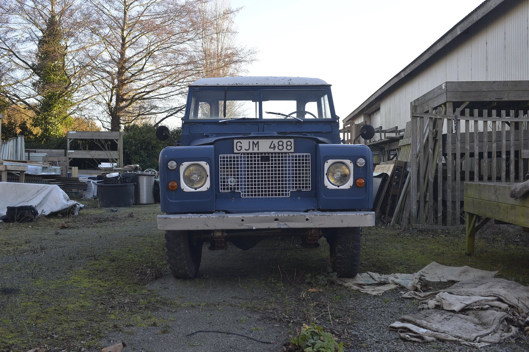 Aussenfoto 1970 Land Rover Series 2 88 Pick up (5)