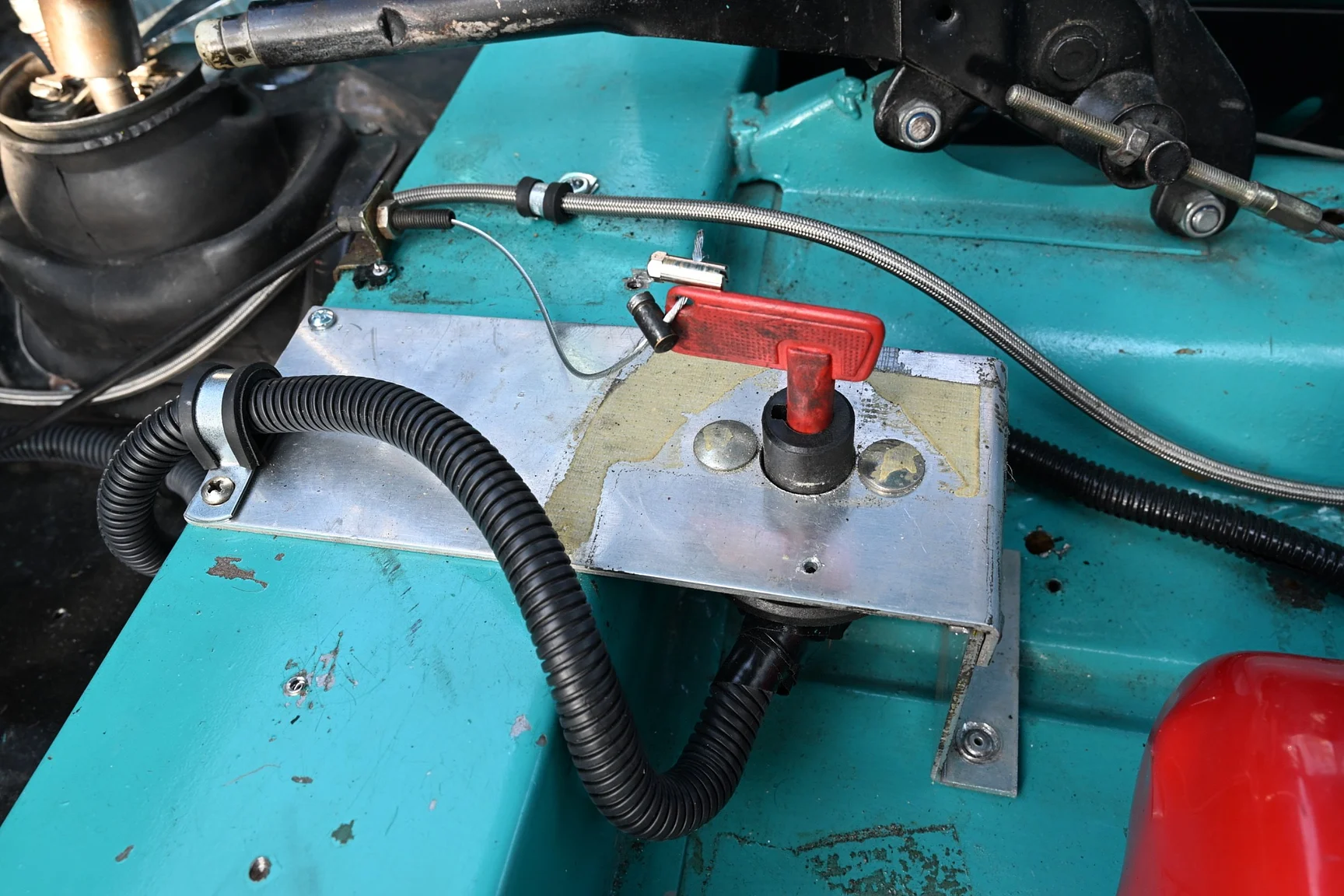 Interiörbild 1964 BMC  Cooper 970S (17)