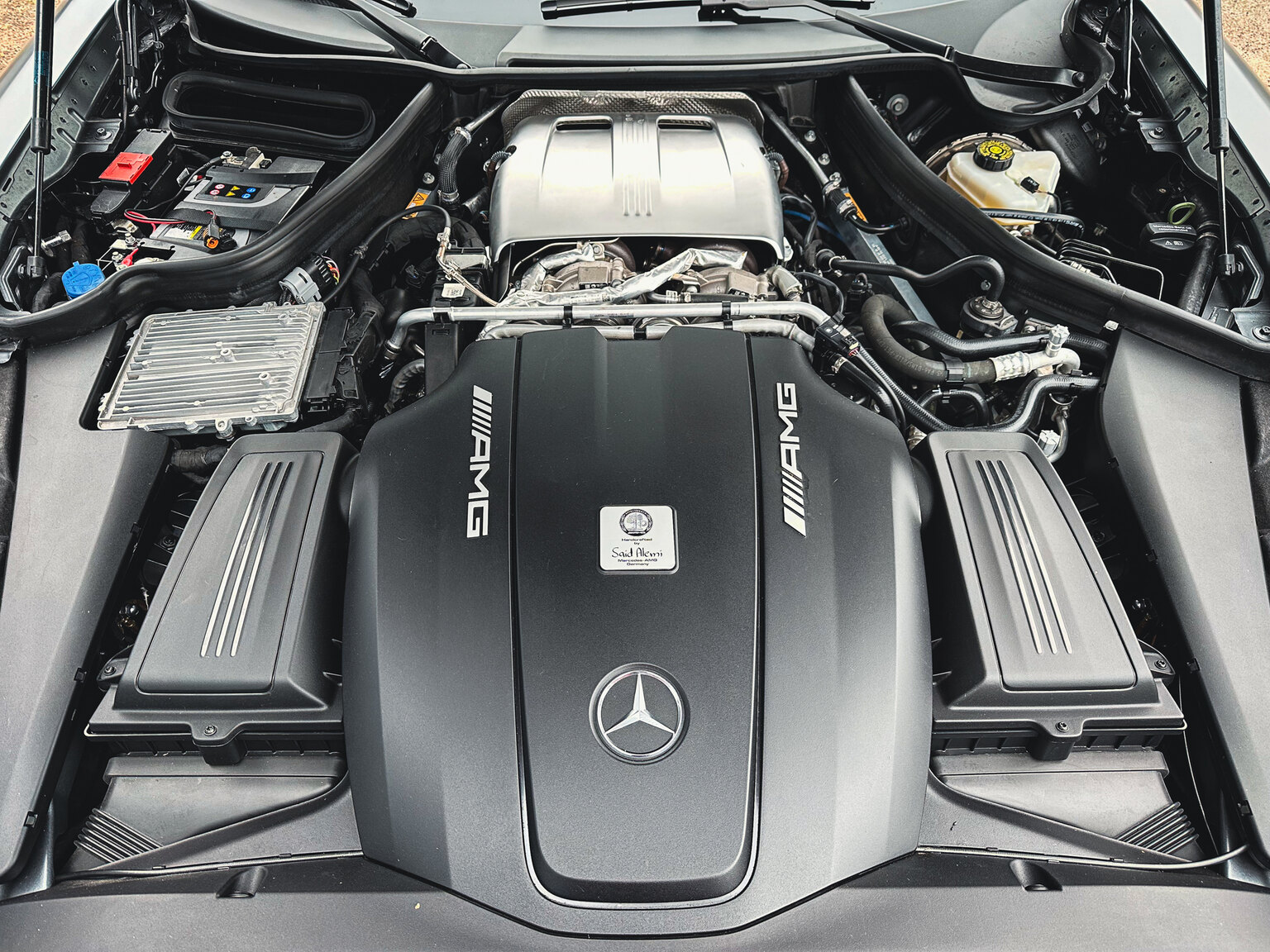 Image of 2018 Mercedes Benz AMG GT C mechanics