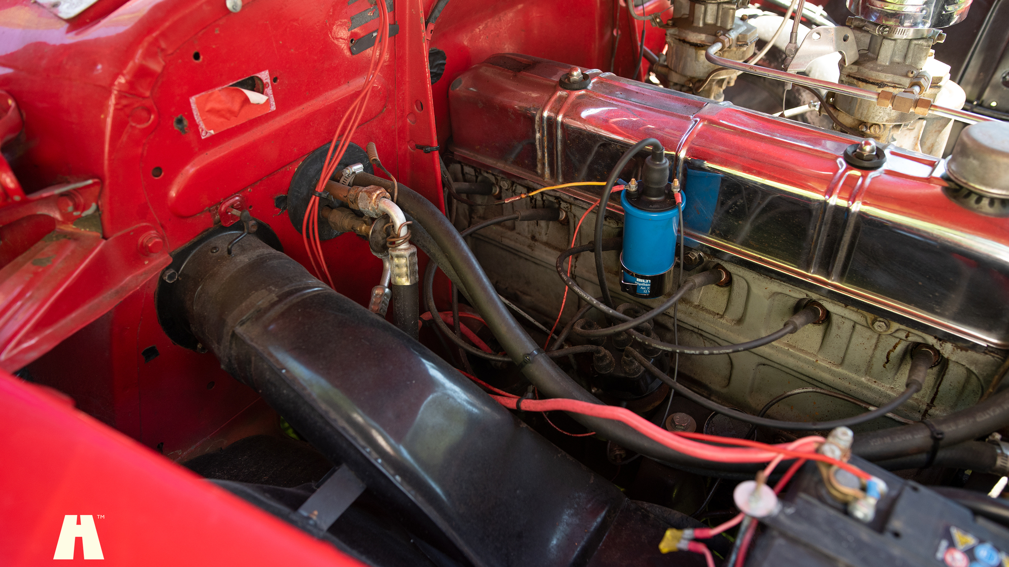 Image of 1952 Chevrolet Sedan Delivery Fire Truck mechanics (9)