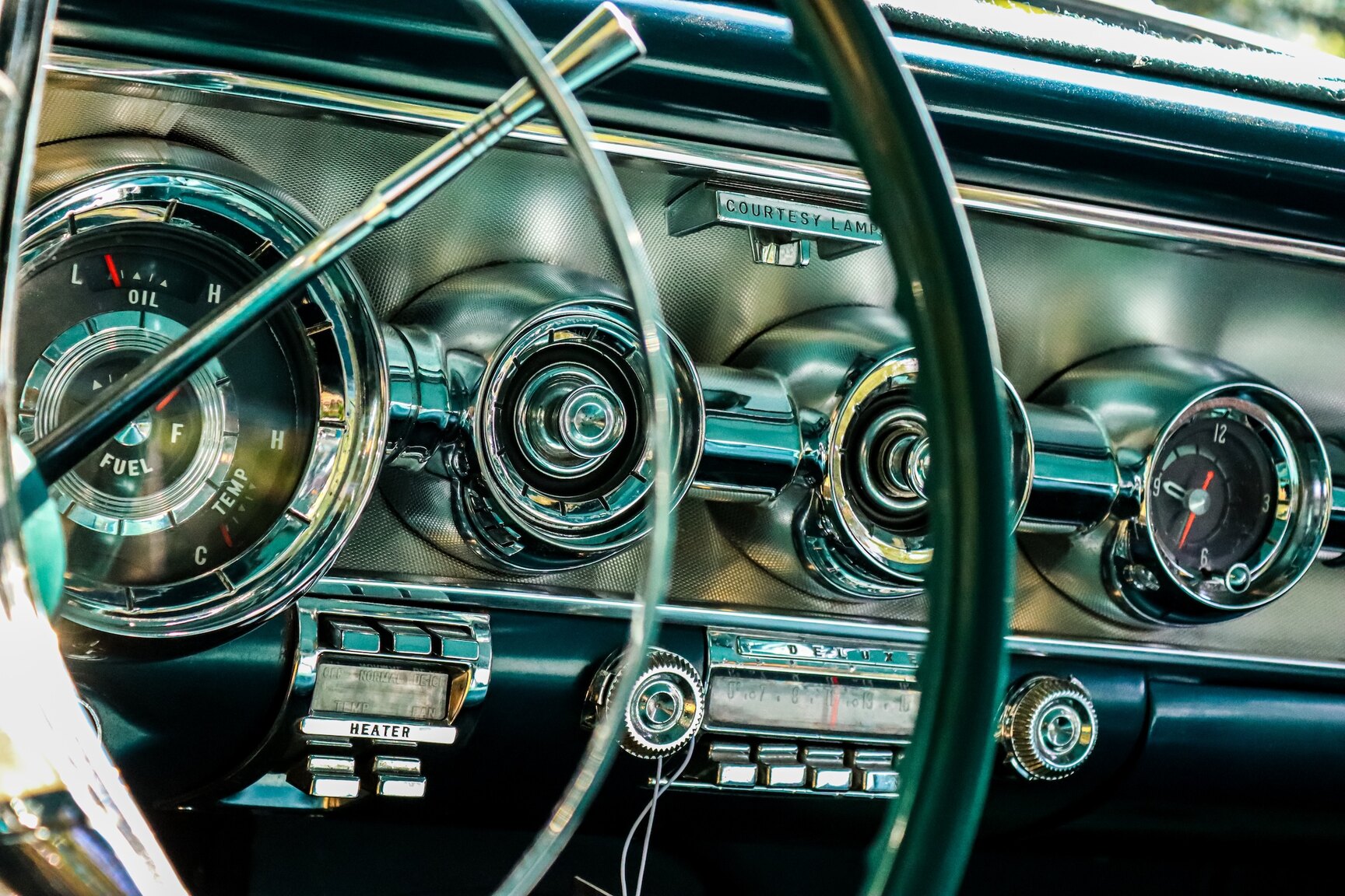 Innenraumfoto von 1958 Pontiac Bonneville