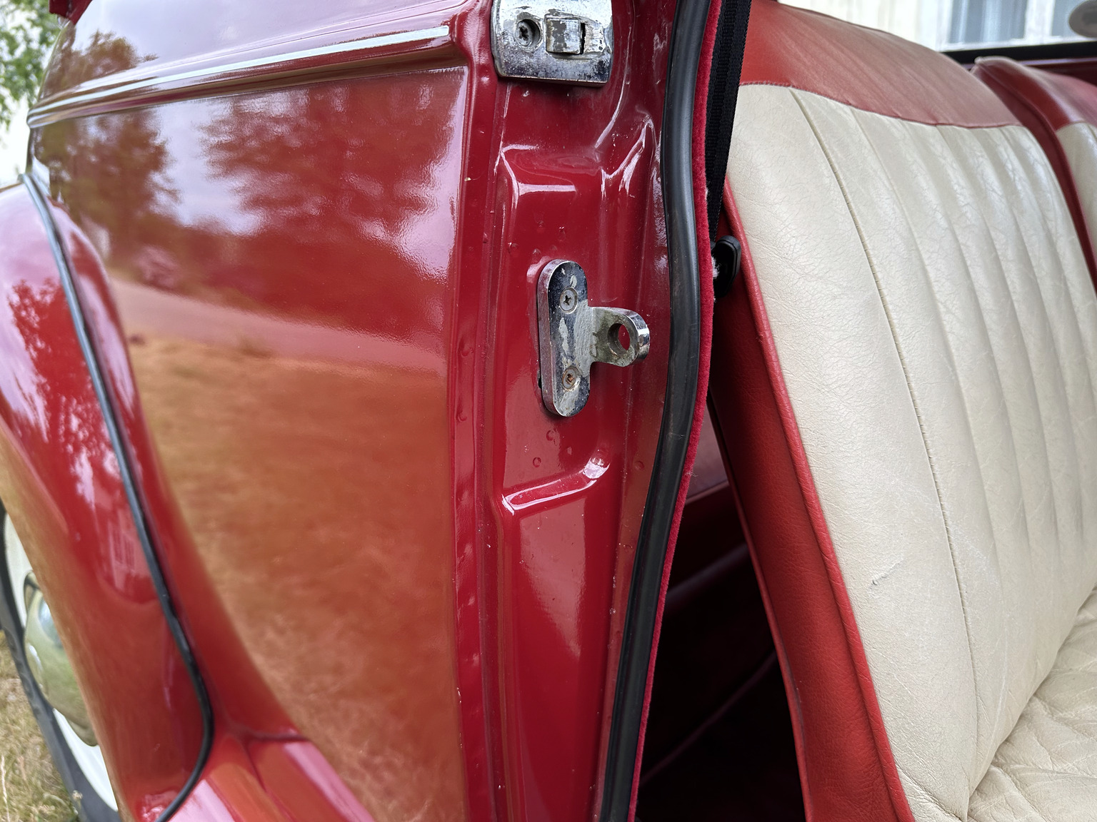 Interiörbild 1958 Morris Minor 1000