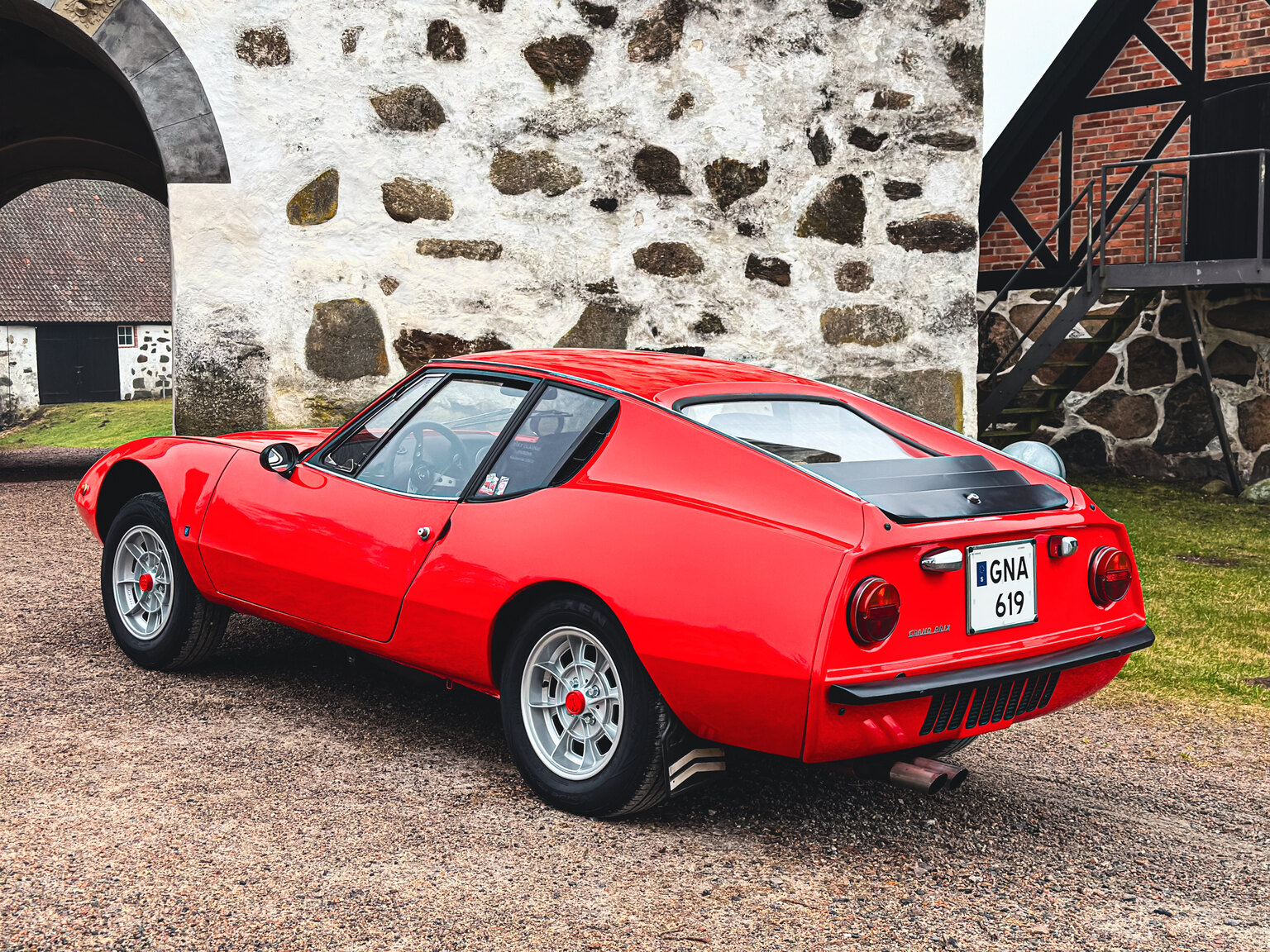 Exteriörbild på 1971 Fiat Lombardi Grand Prix 850