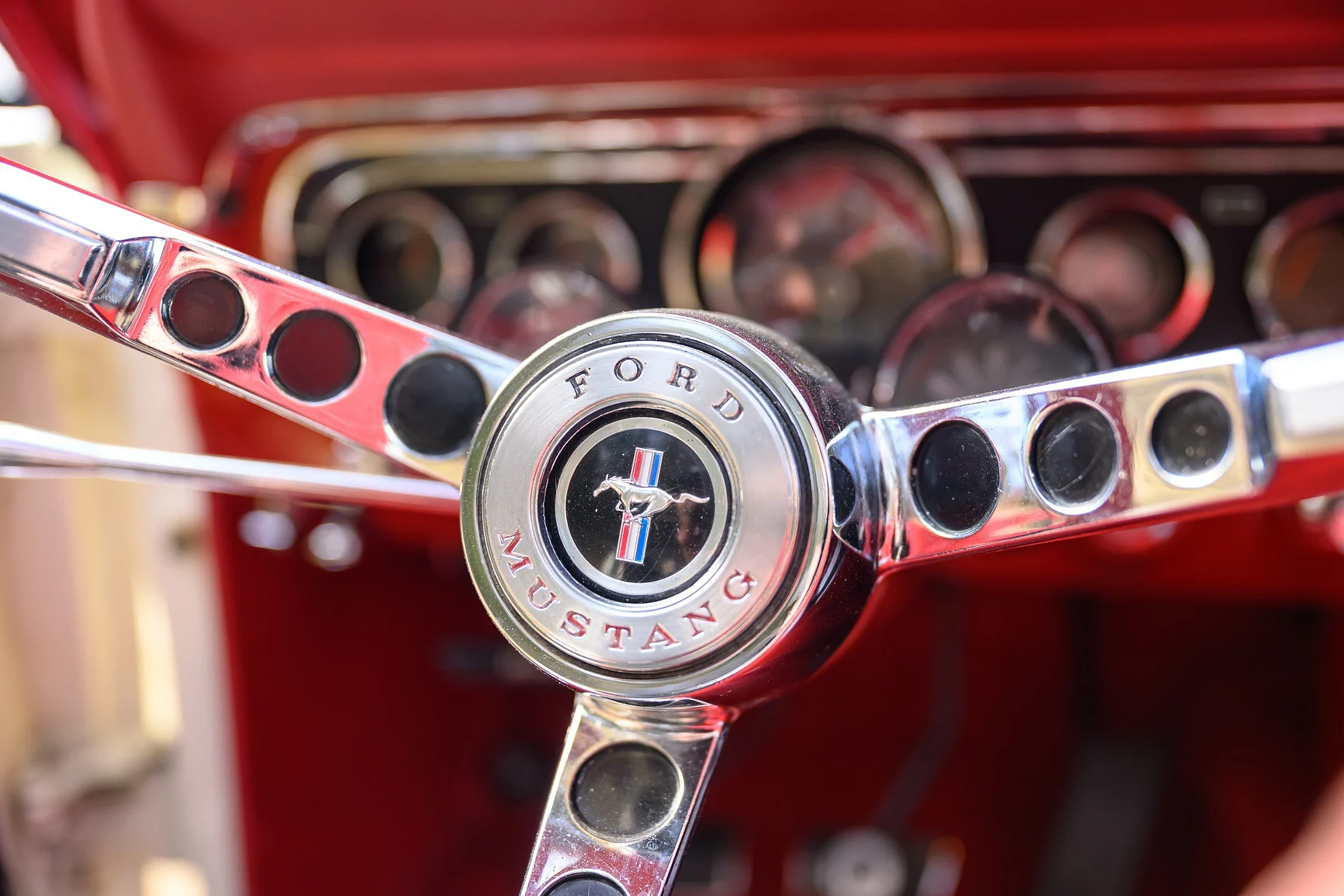 Interiörbild 1965 Ford Mustang GT Convertible (32)