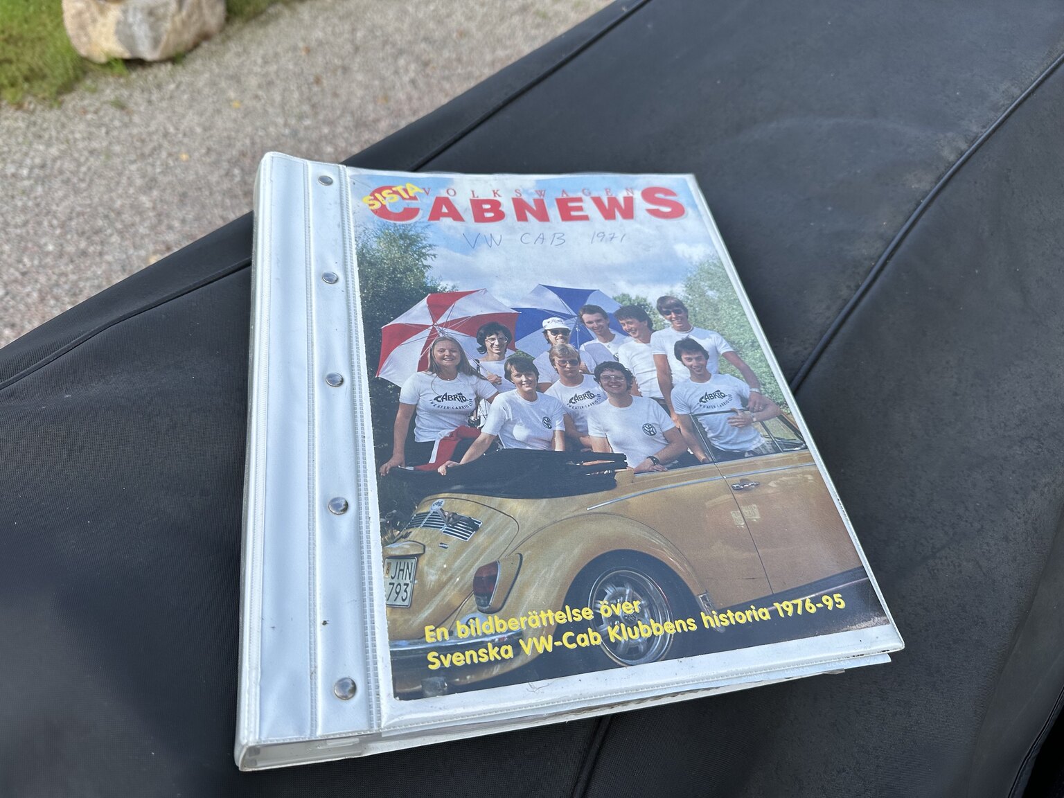 Documentation for 1971 Volkswagen beetle 1302 cabriolet