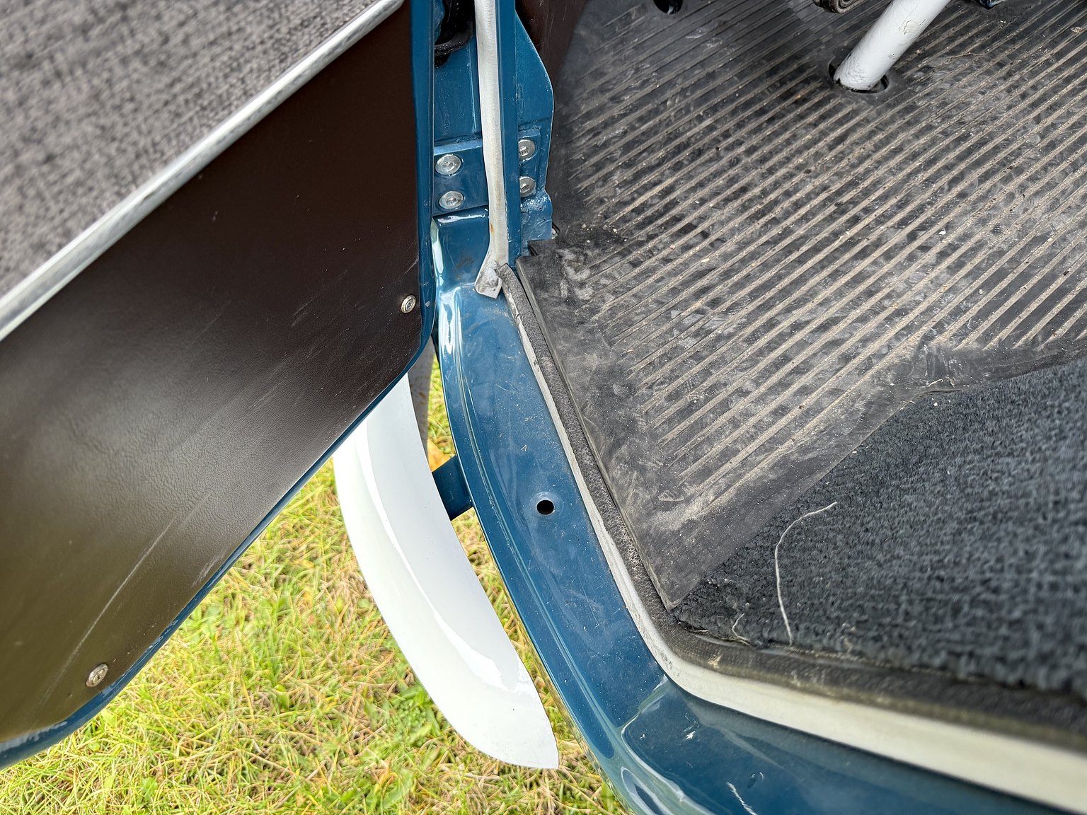 Interiörbild 1967 Volkswagen T1 Kleinbus