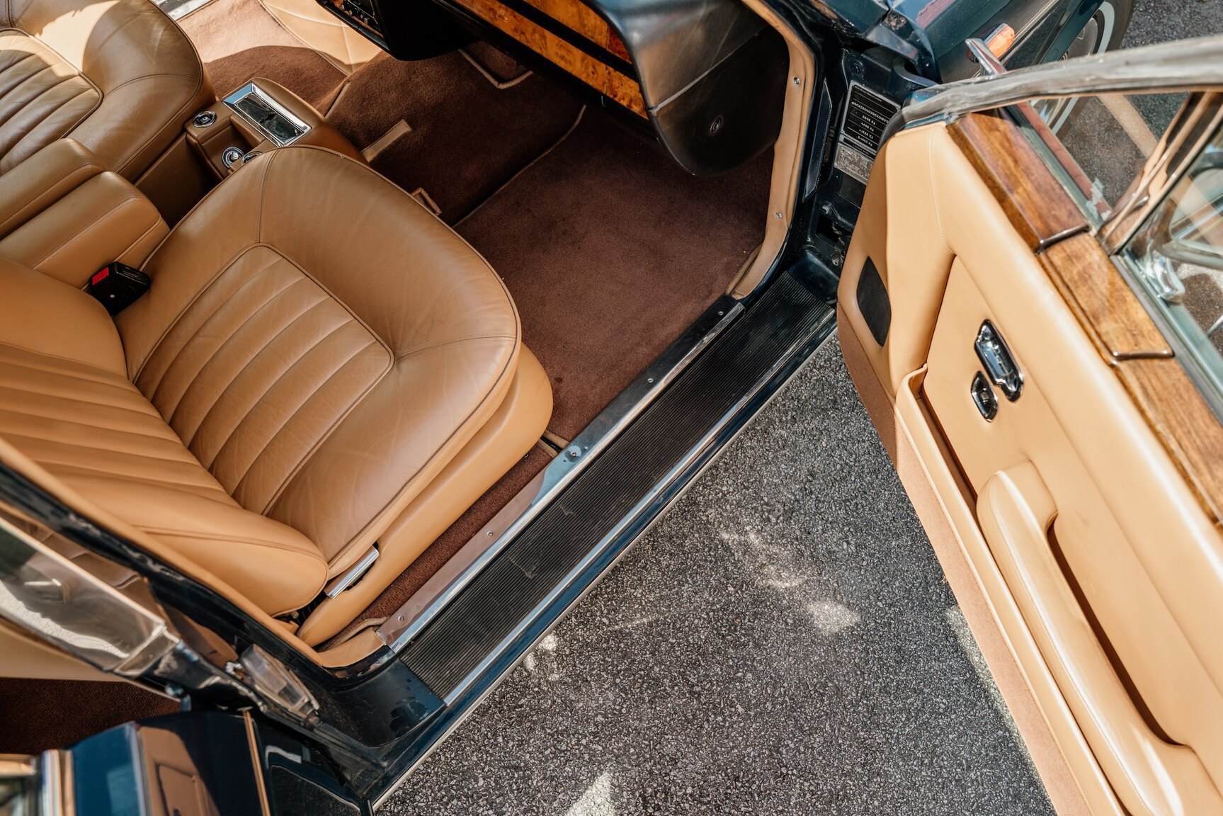 Interiörbild 1982 Rolls Royce Silver Spirit