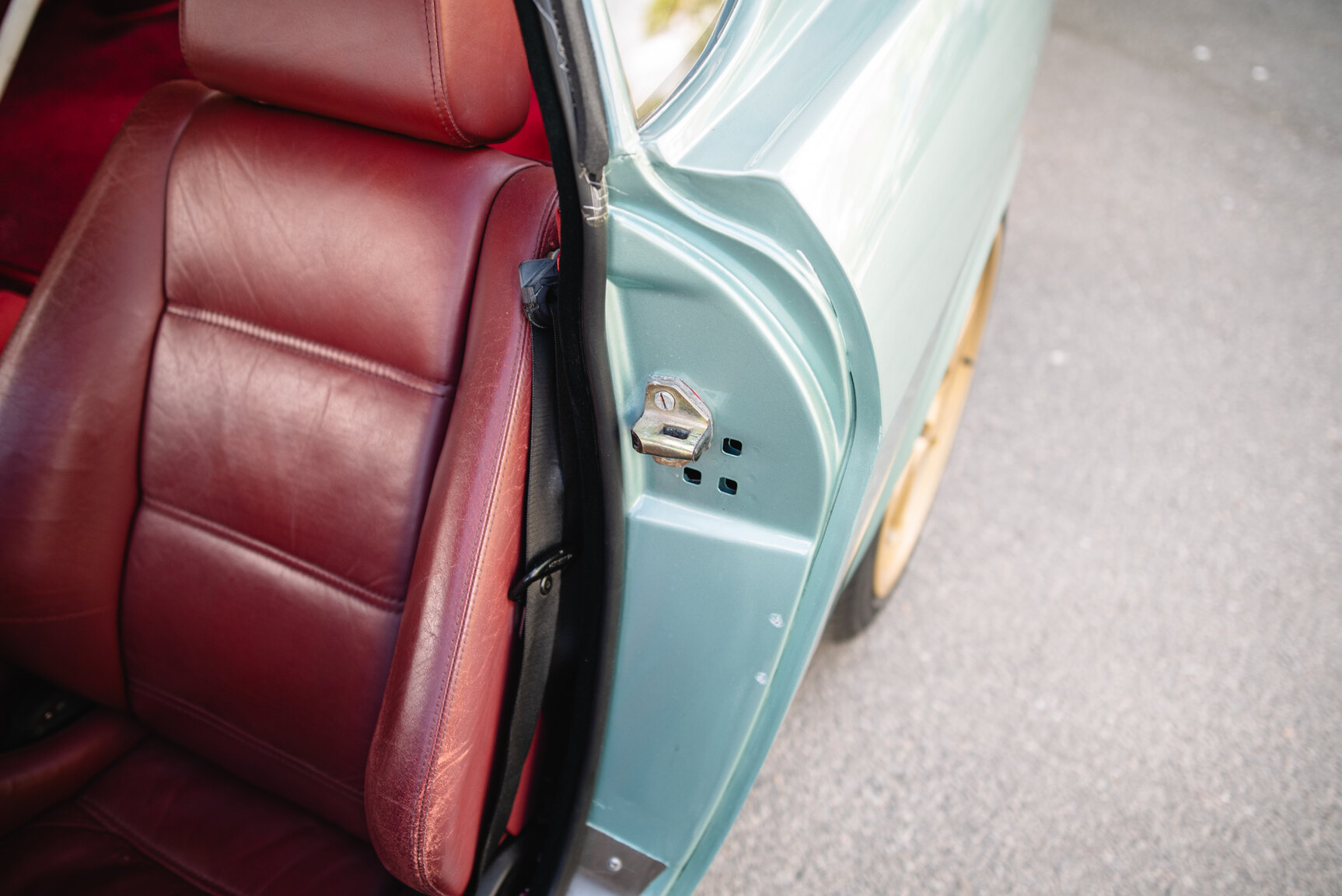 Interiörbild 1966 Volvo P1800 V8 Custom