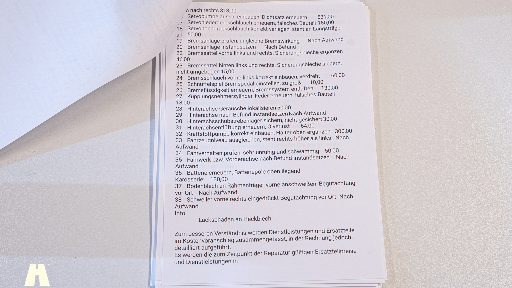 Dokumentation, 1970 Mercedes 280 SL Pagoda (12)