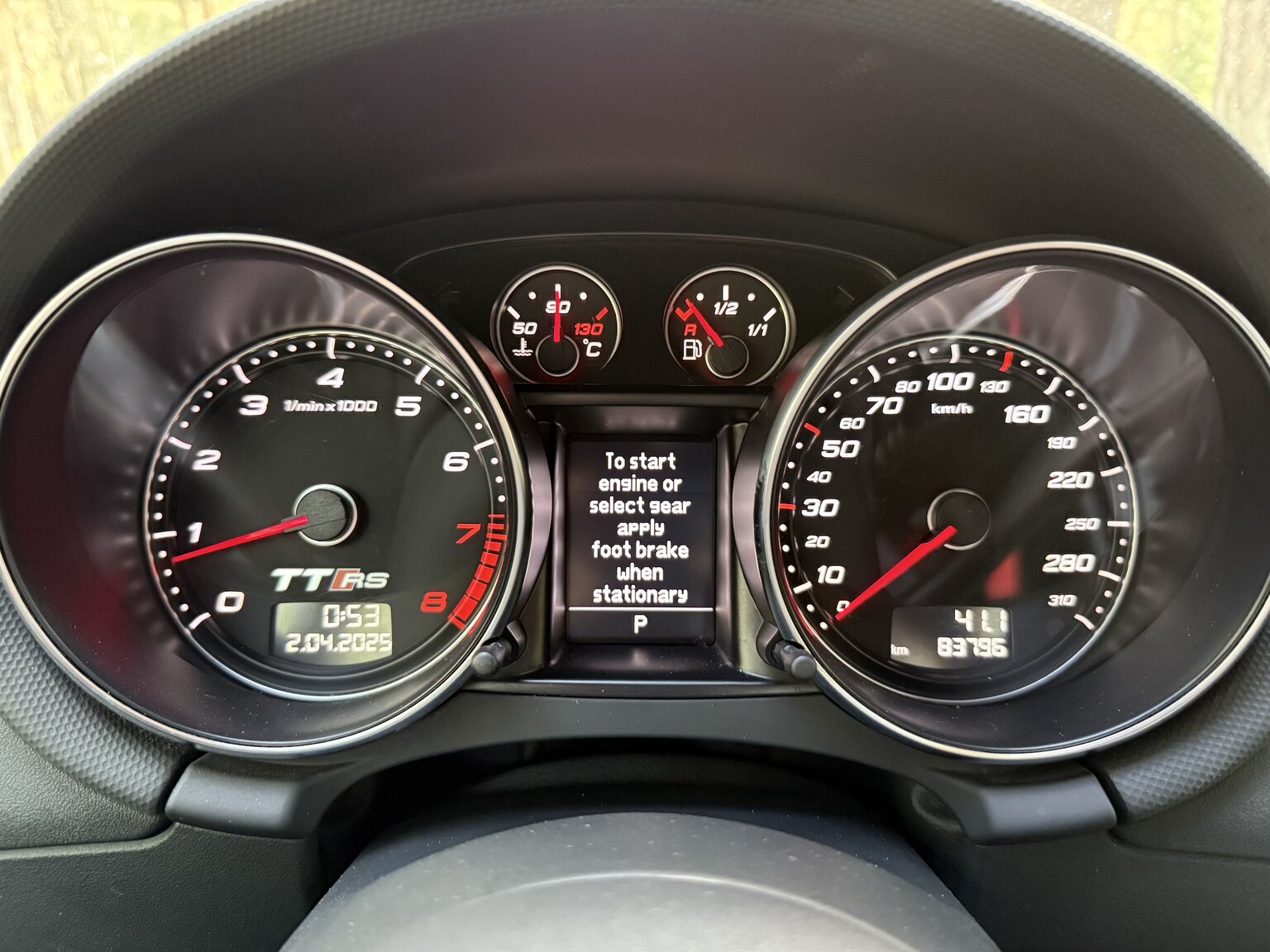 Interior image of 2011 Audi TT RS Coupé