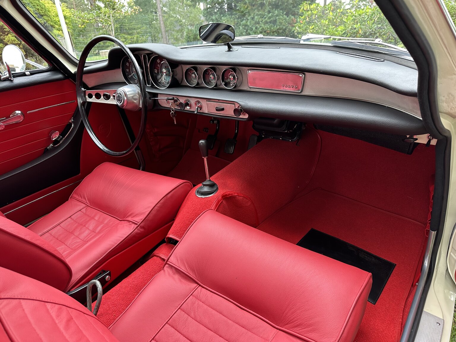 Interiörbild 1964 Volvo P 1800 S