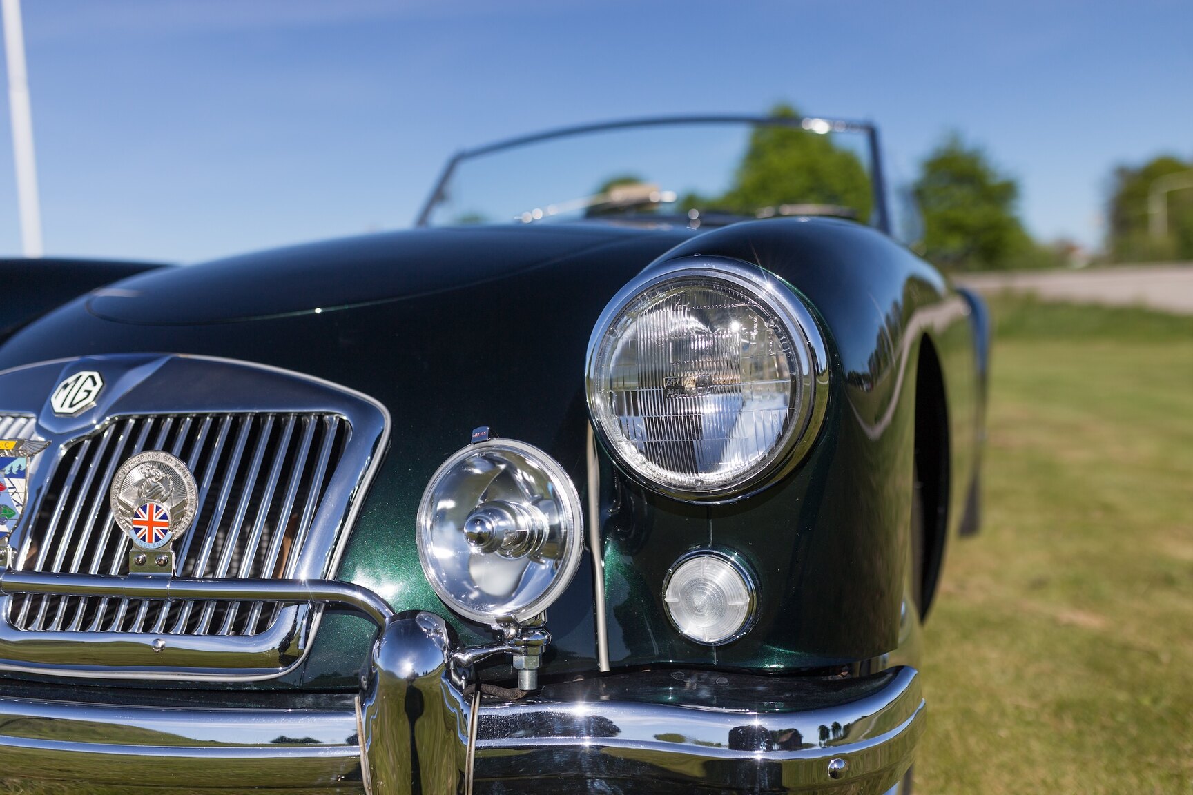 Exteriörbild på 1958 MG MGA 1500
