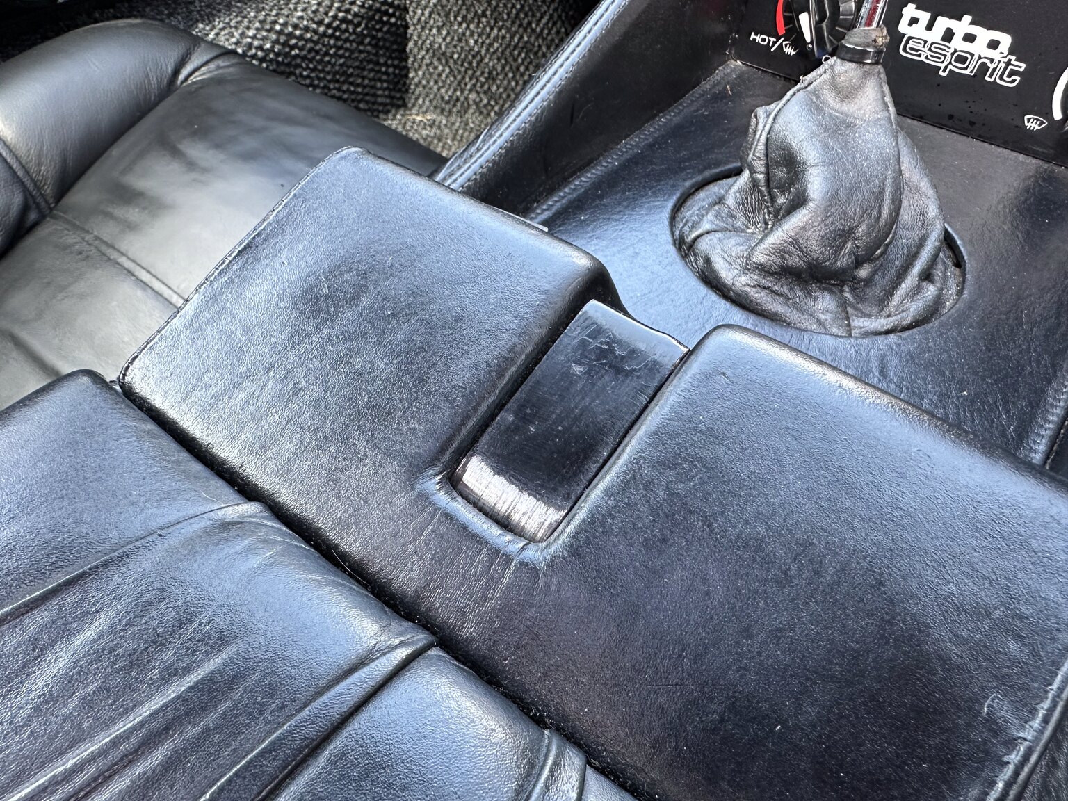 Interiörbild 1983 Lotus Esprit Turbo 2.2