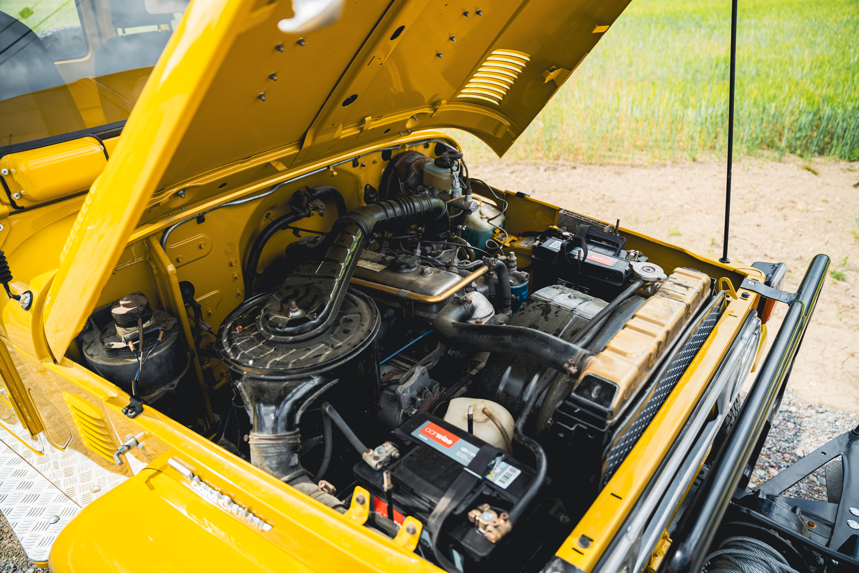 Image of 1976 Toyota Land Cruiser BJ40 mechanics