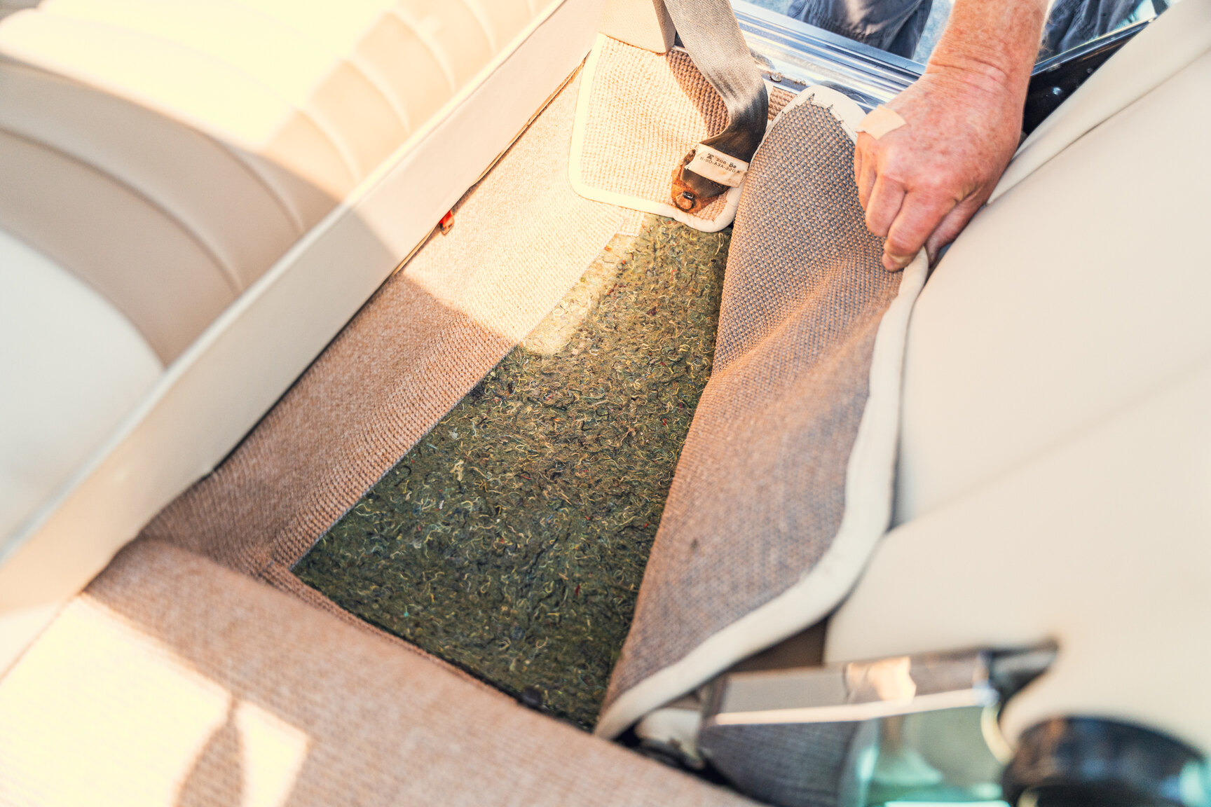 Interiörbild 1976 Mercedes-Benz 450 SLC (56)