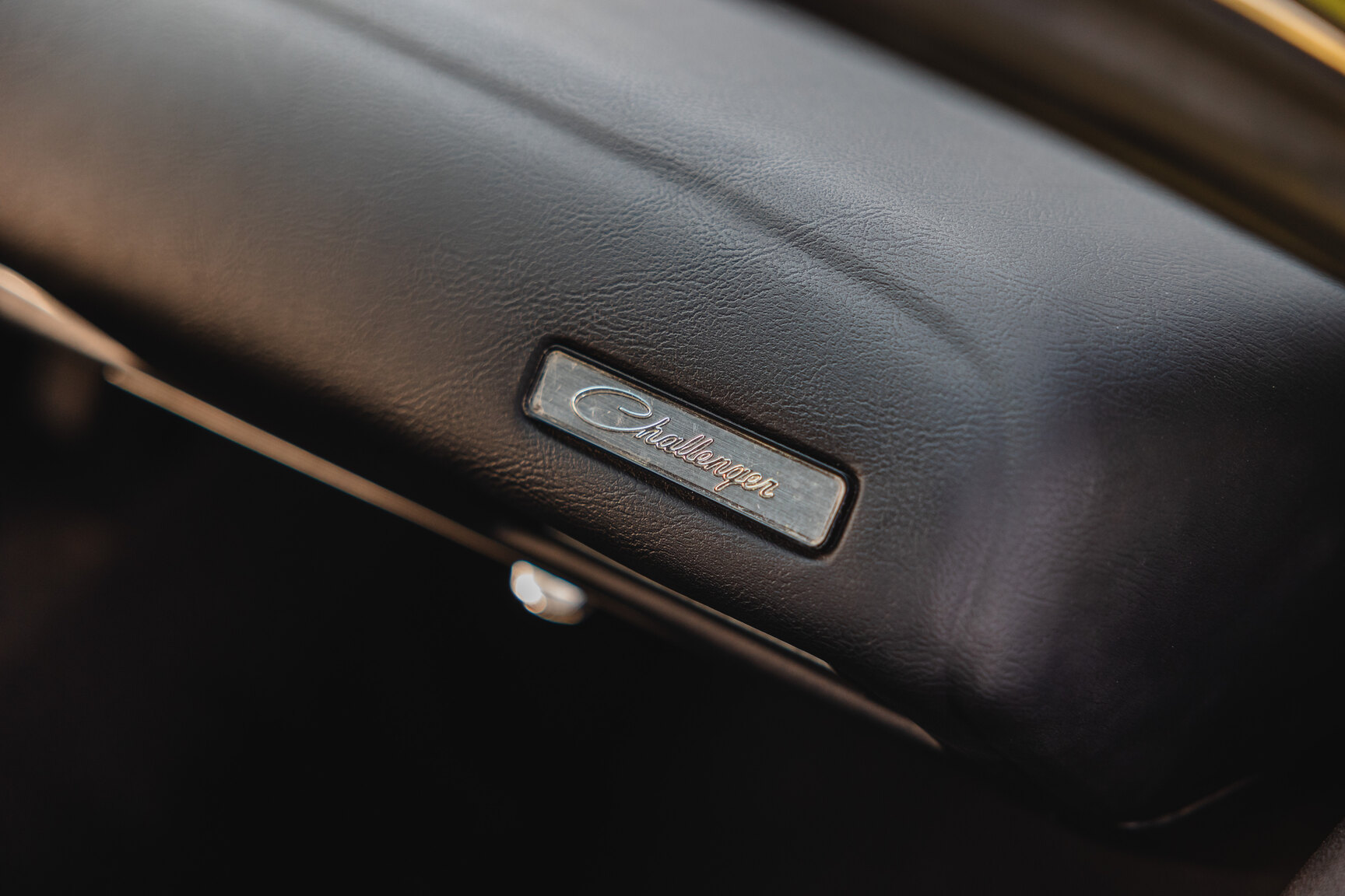 Interiörbild 1972 Dodge Challenger