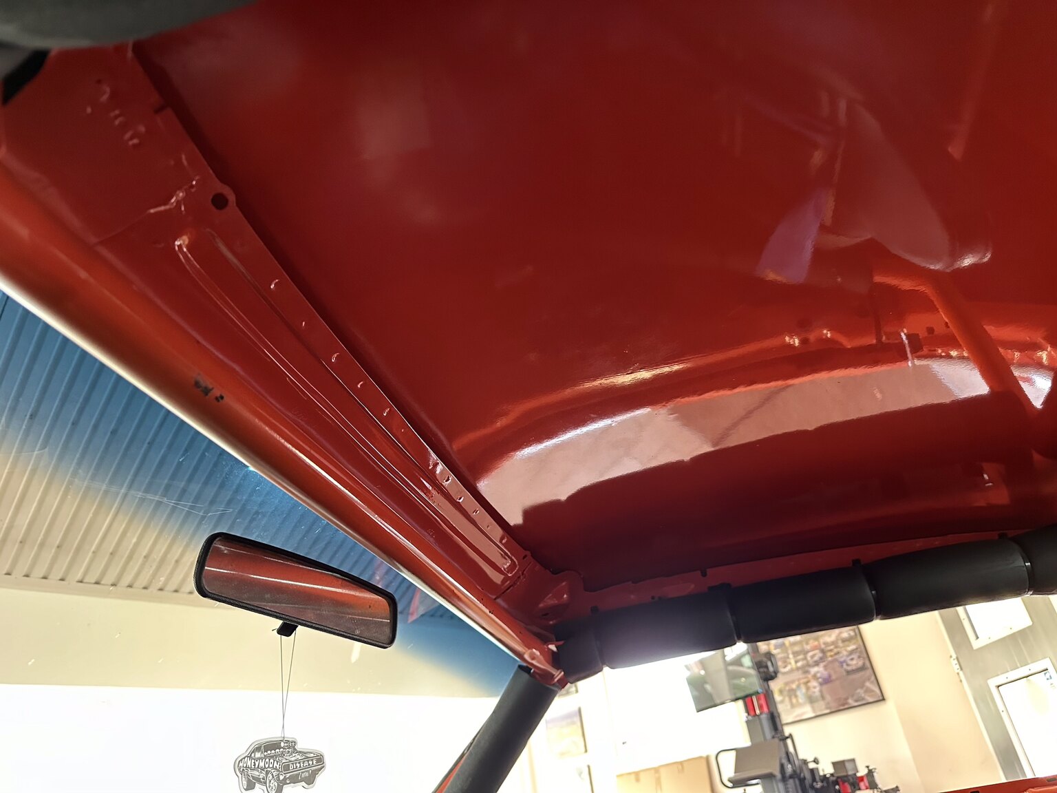 Interior image of 1969 Ford Mustang Fastback Boss Race Car