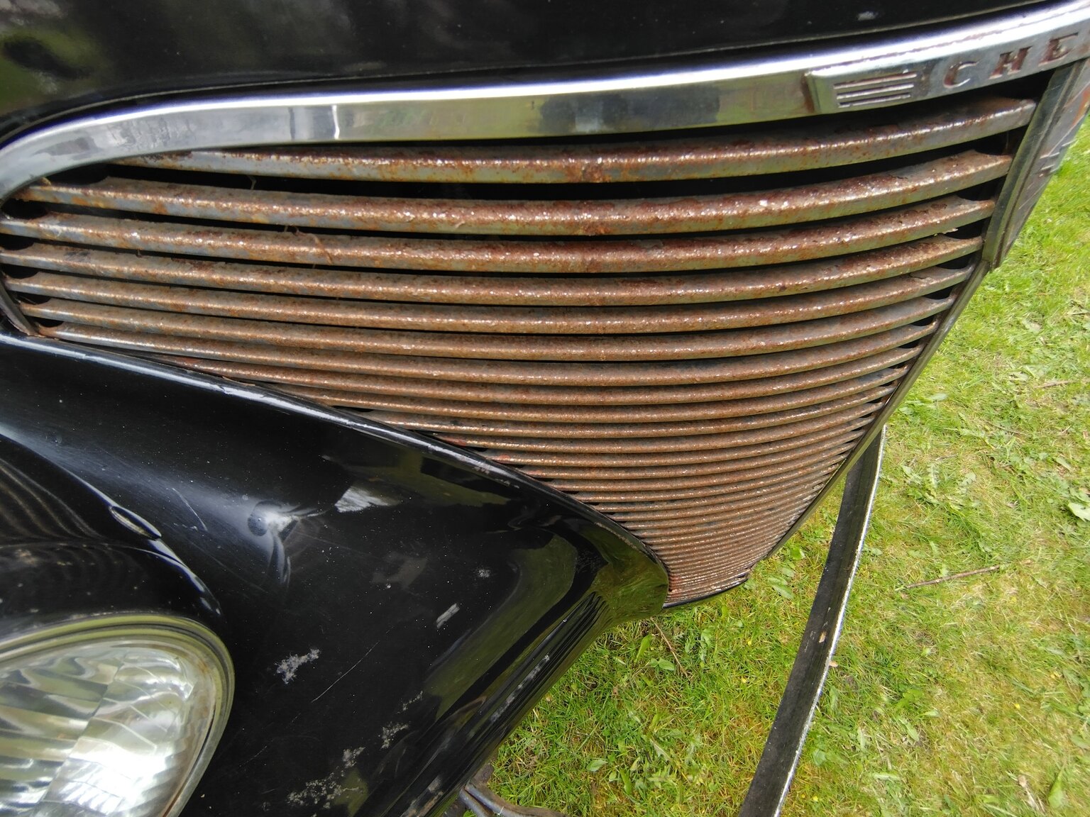 Exteriörbild på 1939 Chevrolet Master De Luxe Sedan Sport