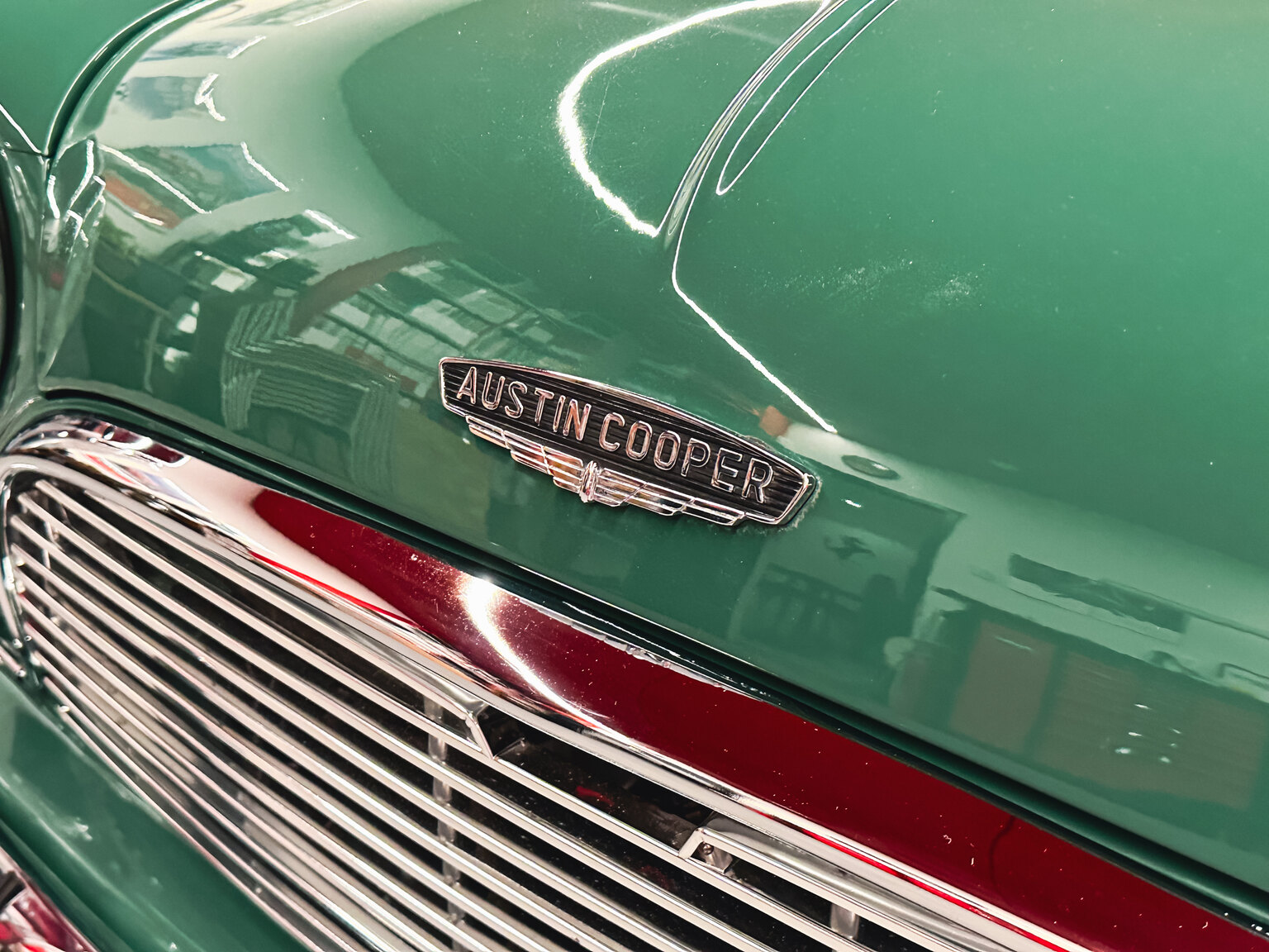 Exteriörbild på 1965 Austin Cooper