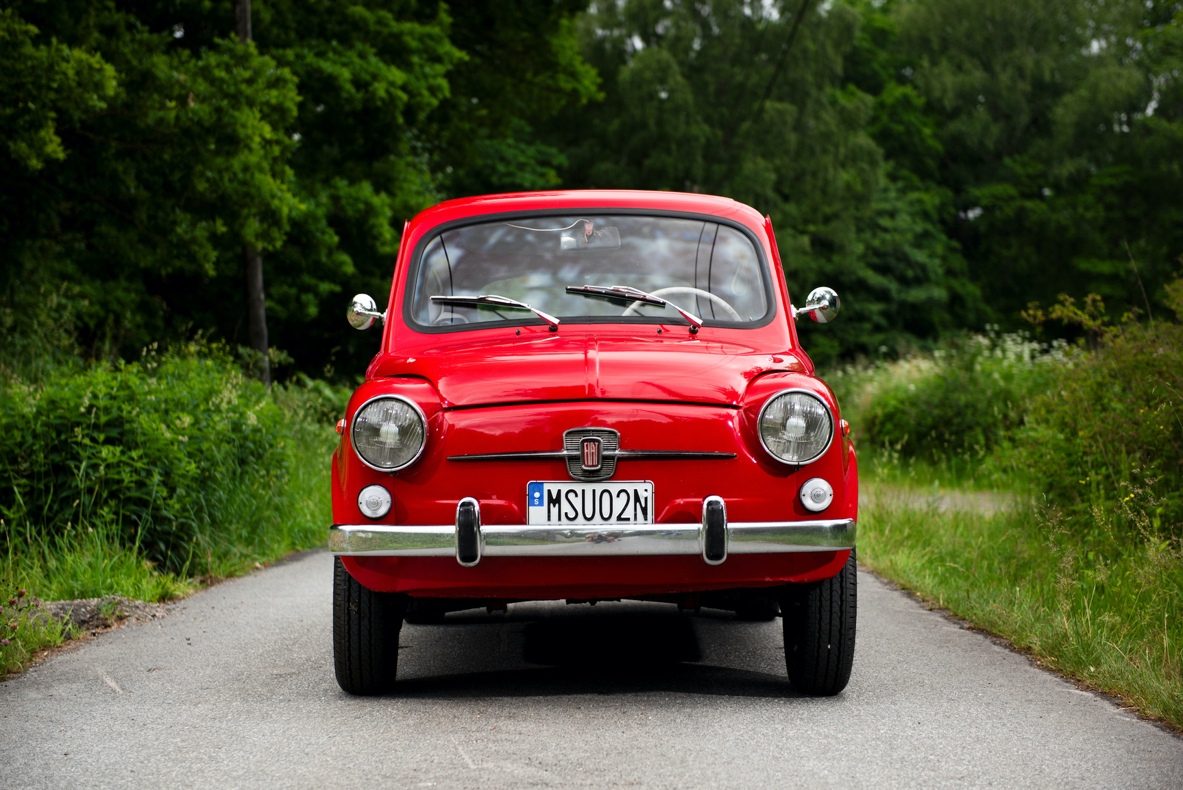 Exteriörbild på 1968 Fiat 600D