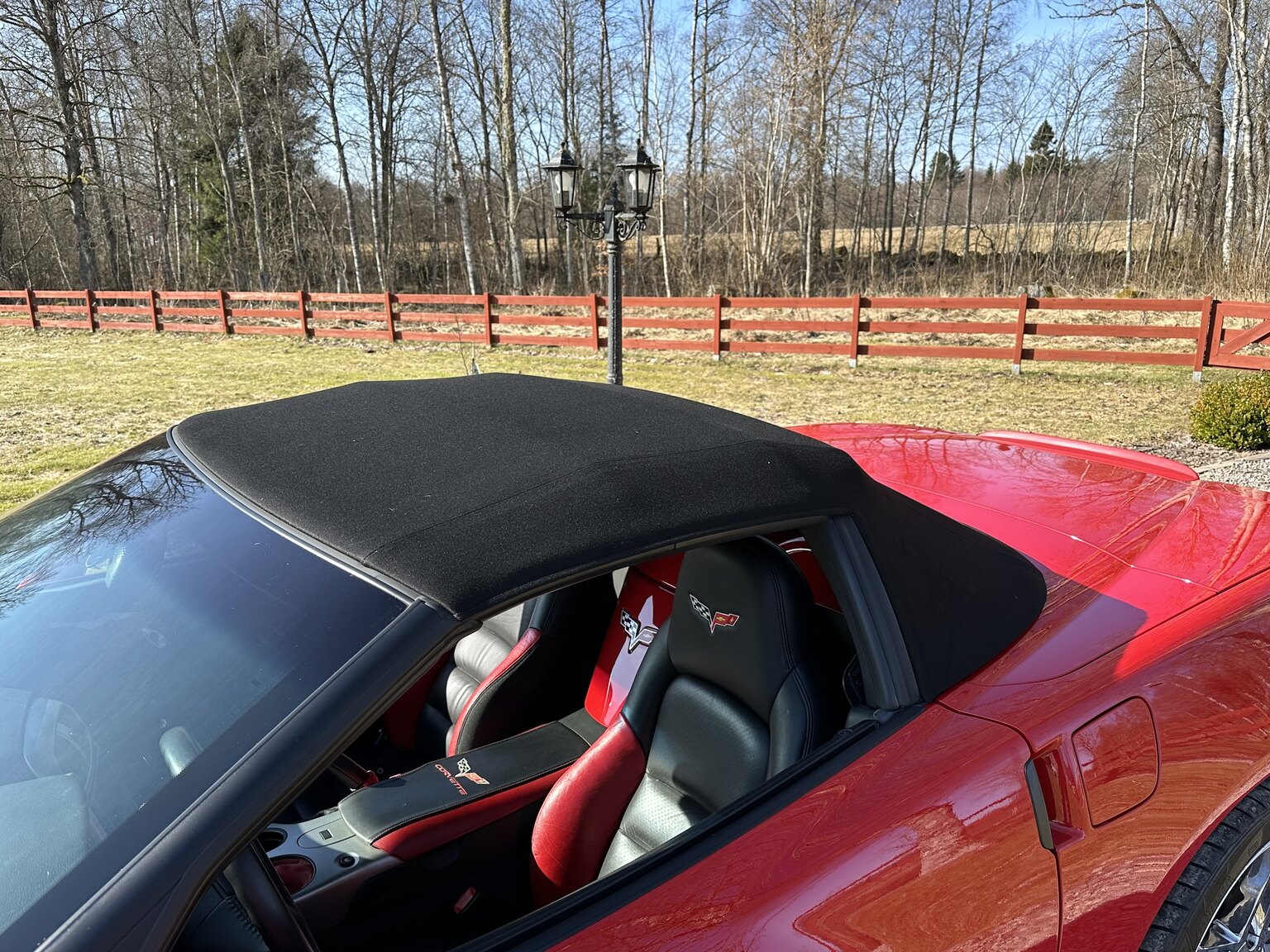 Exteriörbild på 2005 Corvette C6 Z51 Cabriolet